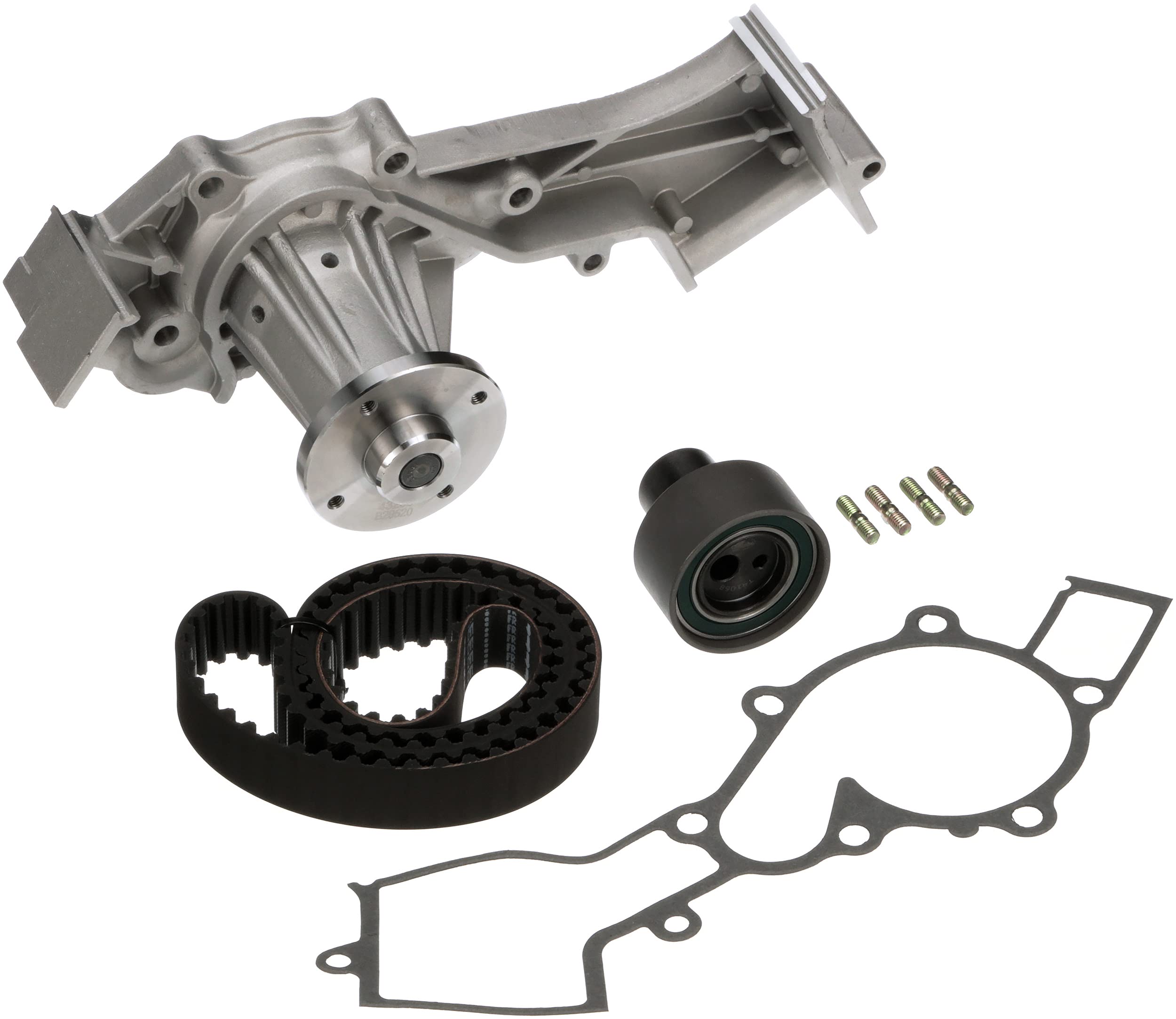 Gates TCKWP249 PowerGrip Premium Timing Belt Kit with Water Pump - Replacement for Ford, Chevy, Dodge - DIY Car Engine Repair & Maintenance