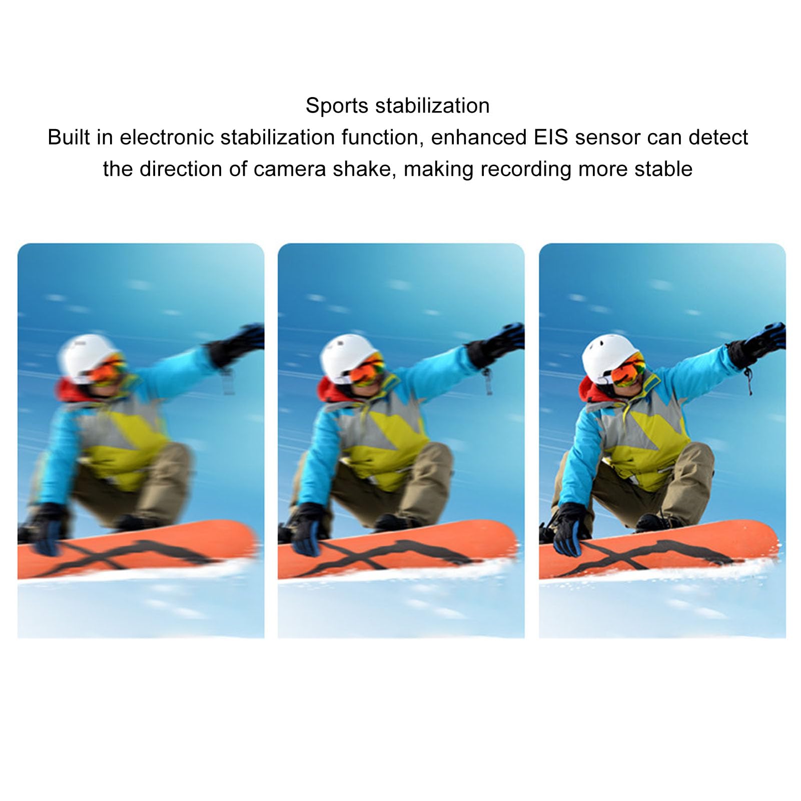 4K Action Camera with 90° Wide Angle Lens - 1080P HD Sports Camera, Waterproof Wearable Body Camera with EIS Stabilization for Vlogging, Cycling, Skiing & Outdoor Adventures