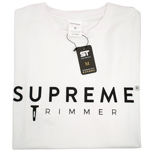 Supreme Trimmer T-Shirt for Men - Slim Fit Comfortable Cotton Tee - Perfect for Casual Wear, Gym & Street Style