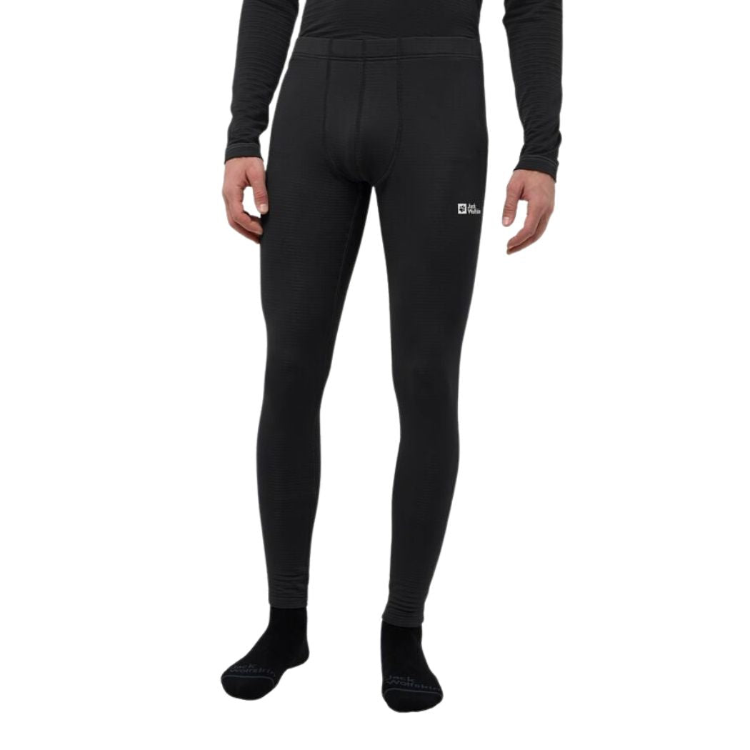Jack Wolfskin Infinite Men's Warm Winter Pants - Thermal Fleece Lined Outdoor Hiking Skiing Snowboarding Trousers for Cold Weather Adventures