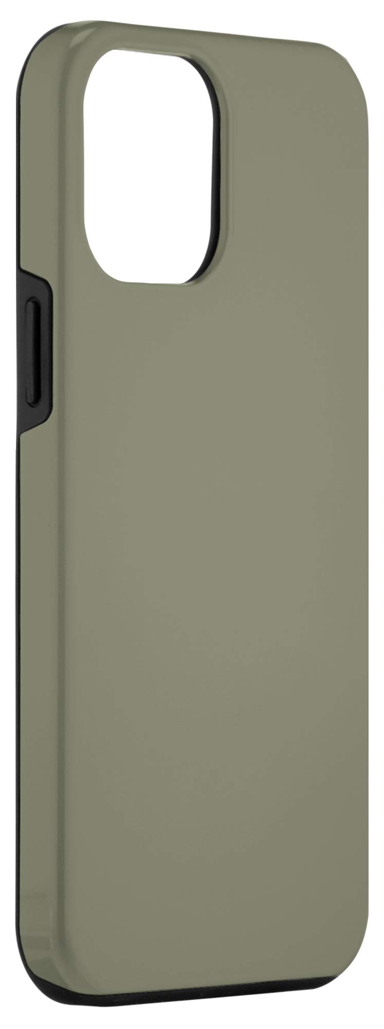 iPhone 12 Pro Max Case - Slim Protective Cover in Muted Olive Green | Durable Shockproof Phone Case for Everyday Use & Travel Protection