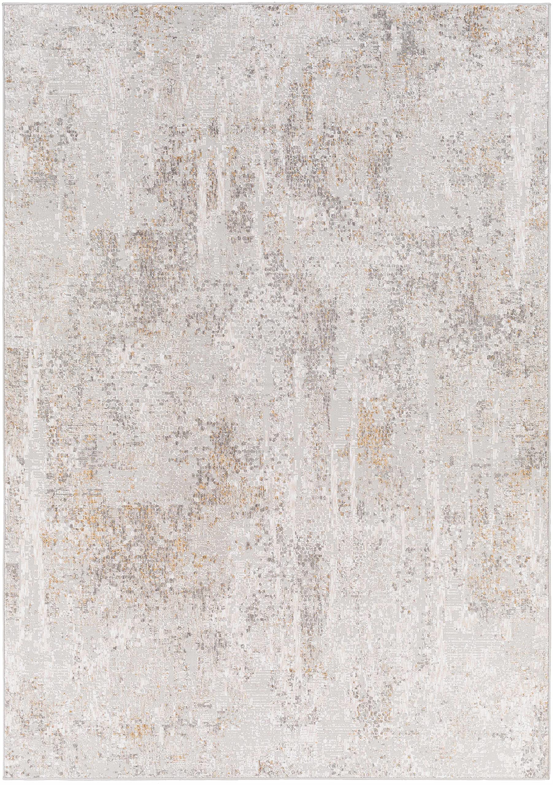 Hauteloom Windale Modern Area Rug 12' x 15' for Living Room & Bedroom - Soft Plush Carpet in Brown, Blue, Gray - Perfect for Home Decor, Cozy Spaces & High Traffic Areas