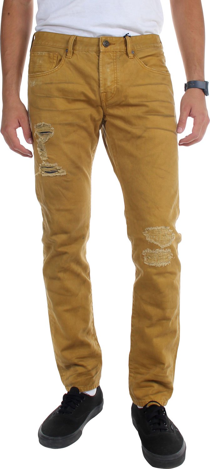 Scotch & Soda Men's Slim Fit Garment-Dyed Chino Pants for Casual & Business Wear | Comfortable Office & Weekend Style