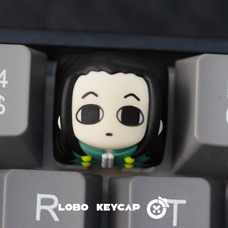 HUNTERXHUNTER Full Time Hunter Series Themed Custom Resin Mechanical Keyboard Keycaps - Anime Gaming Accessories for PC & Mac