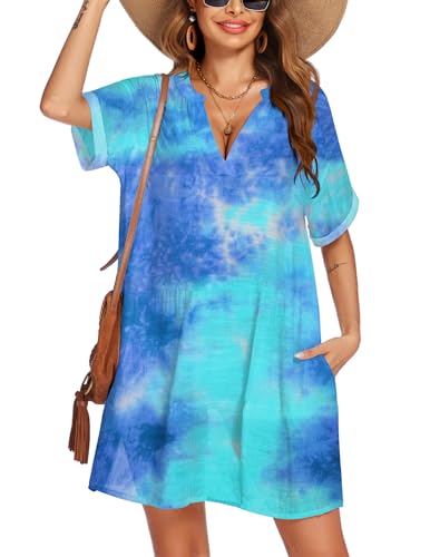 A-a-blue Tie Dye