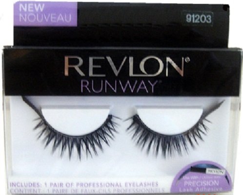 Revlon Runway Lashes #91203 Double Defining False Eyelashes - Natural Look, Dramatic Volume for Everyday Wear & Special Occasions