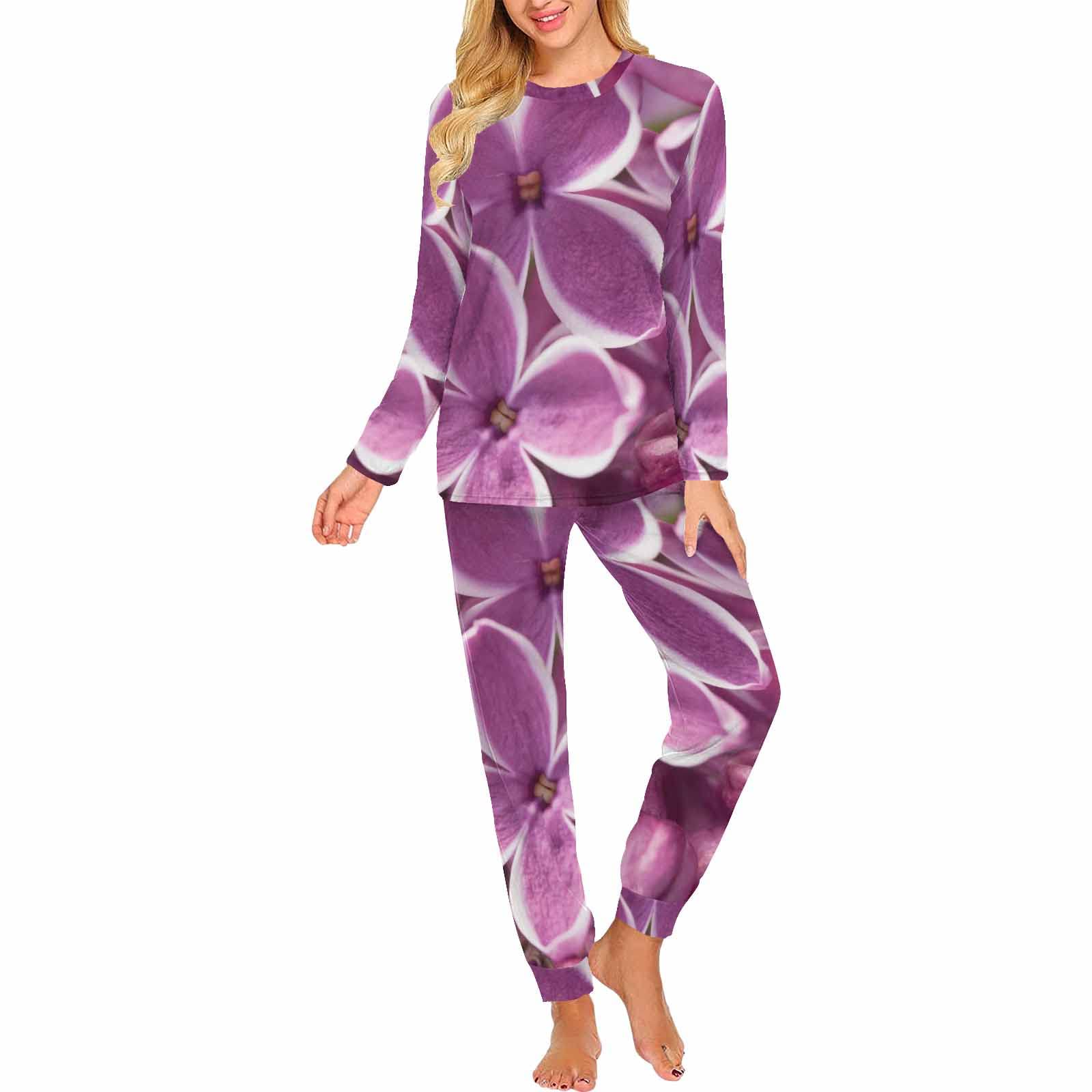 InterestPrint Princess Frog Two-Piece Sleepwear Set for Women - Soft Cotton Pajamas & Lounge Wear for Comfortable Nights, Bedtime Relaxation, and Cozy Home Wear