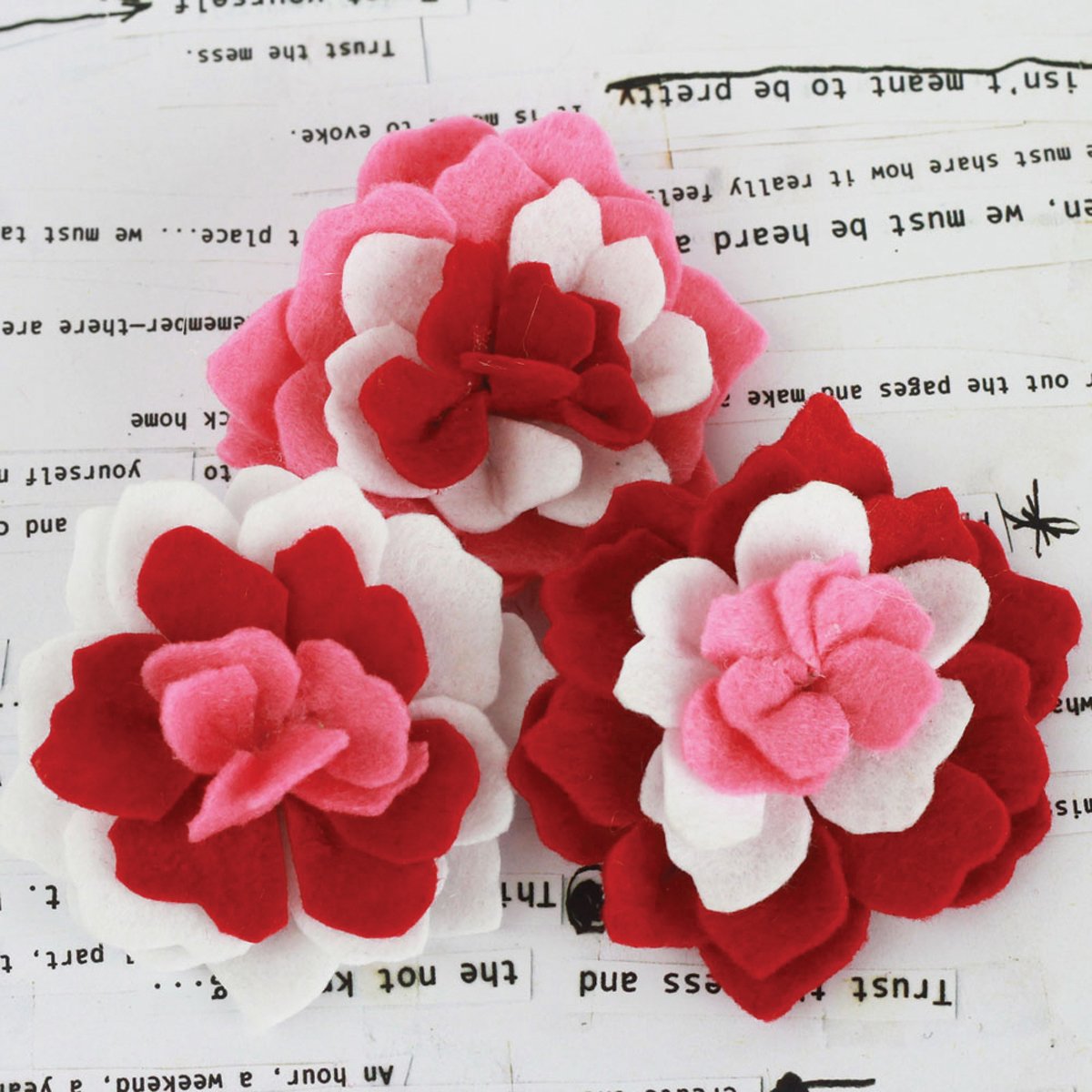 Prima Marketing Watercolor Confections Flowers Stamp Set - Red Floral Design for Card Making, Scrapbooking & DIY Crafts | Perfect for Greeting Cards, Journals & Home Decor