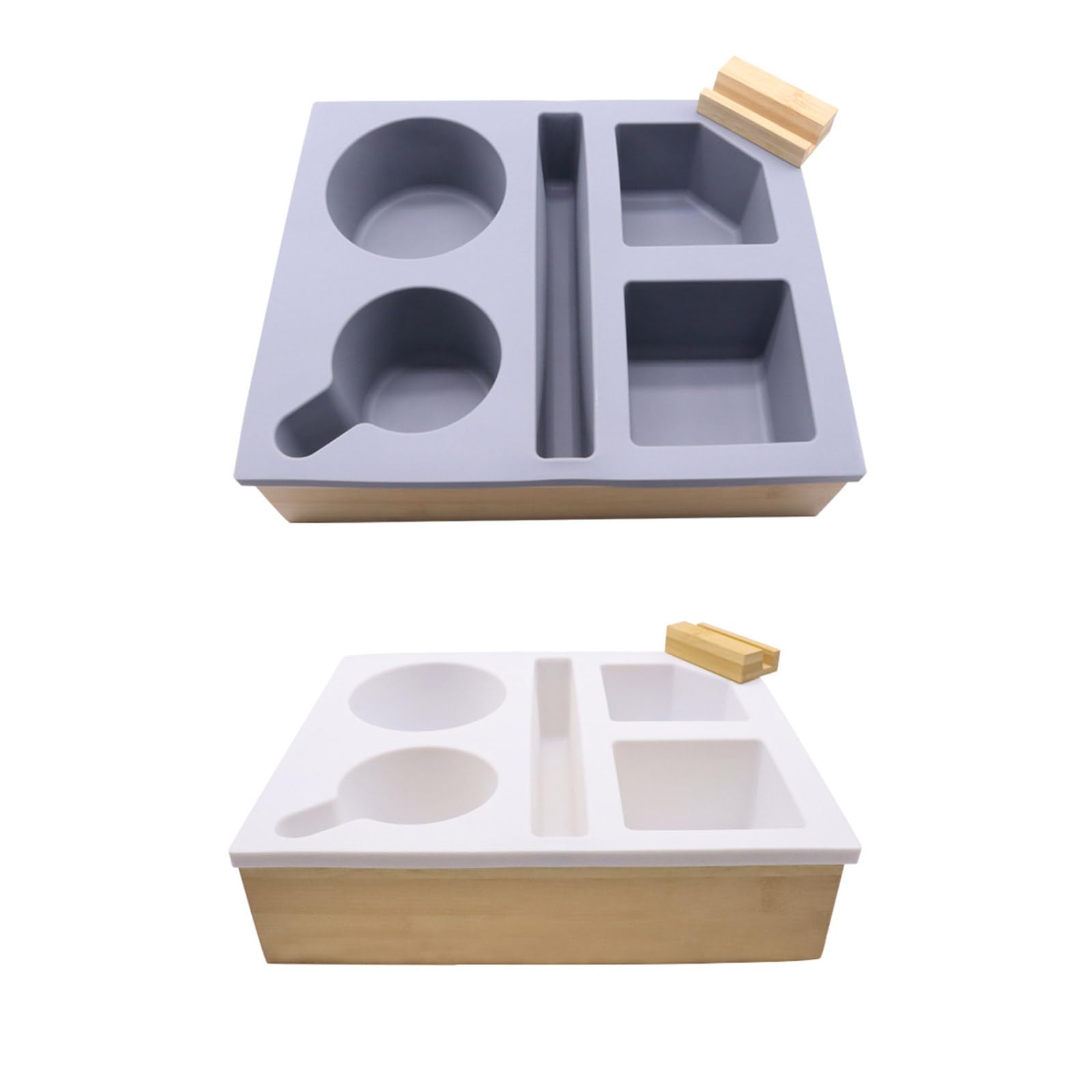 Multifunctional Silicone Cup and Smartphone Organizer - Practical Couch Cup Holder Tray for Snacks, Beverages, and Phone Storage - Perfect for Living Room, Office, and Car Use