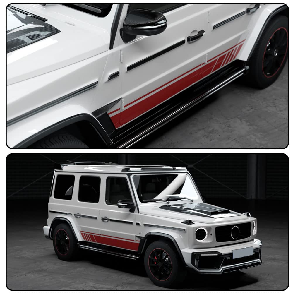 Carbon Fiber Side Fender Vent for Mercedes Benz G Class W463 G500 G550 G63 AMG (2019-2020) - Front Air Intake Scoop Cover Trim - Factory Outlet - Upgrade Your Ride for Off-Road & Street Performance