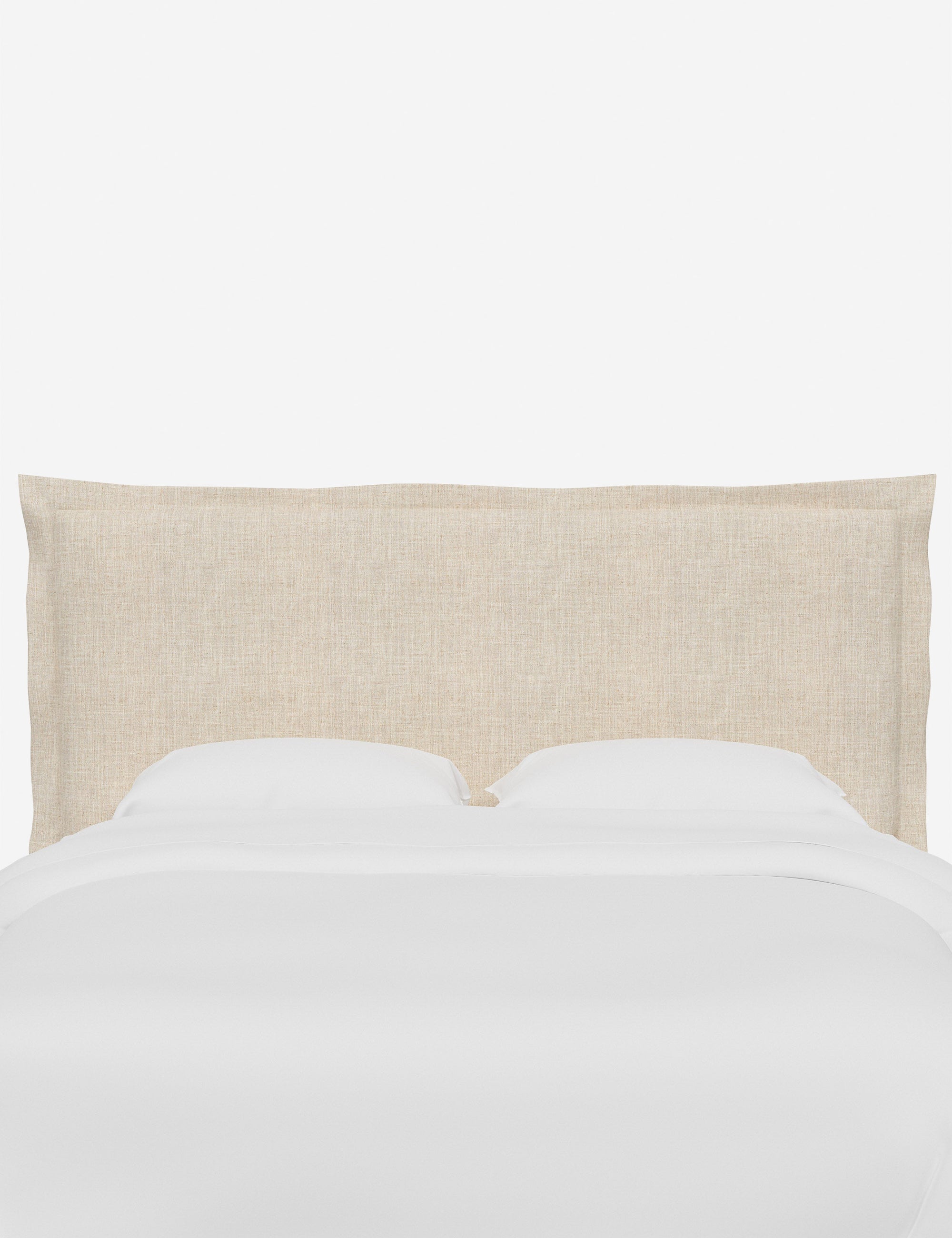 Elara Upholstered Headboard - Queen Size Bed Frame Headboard with Nailhead Trim, Modern Tufted Design for Bedroom Decor - Perfect for Master Bedroom, Guest Room, or Apartment