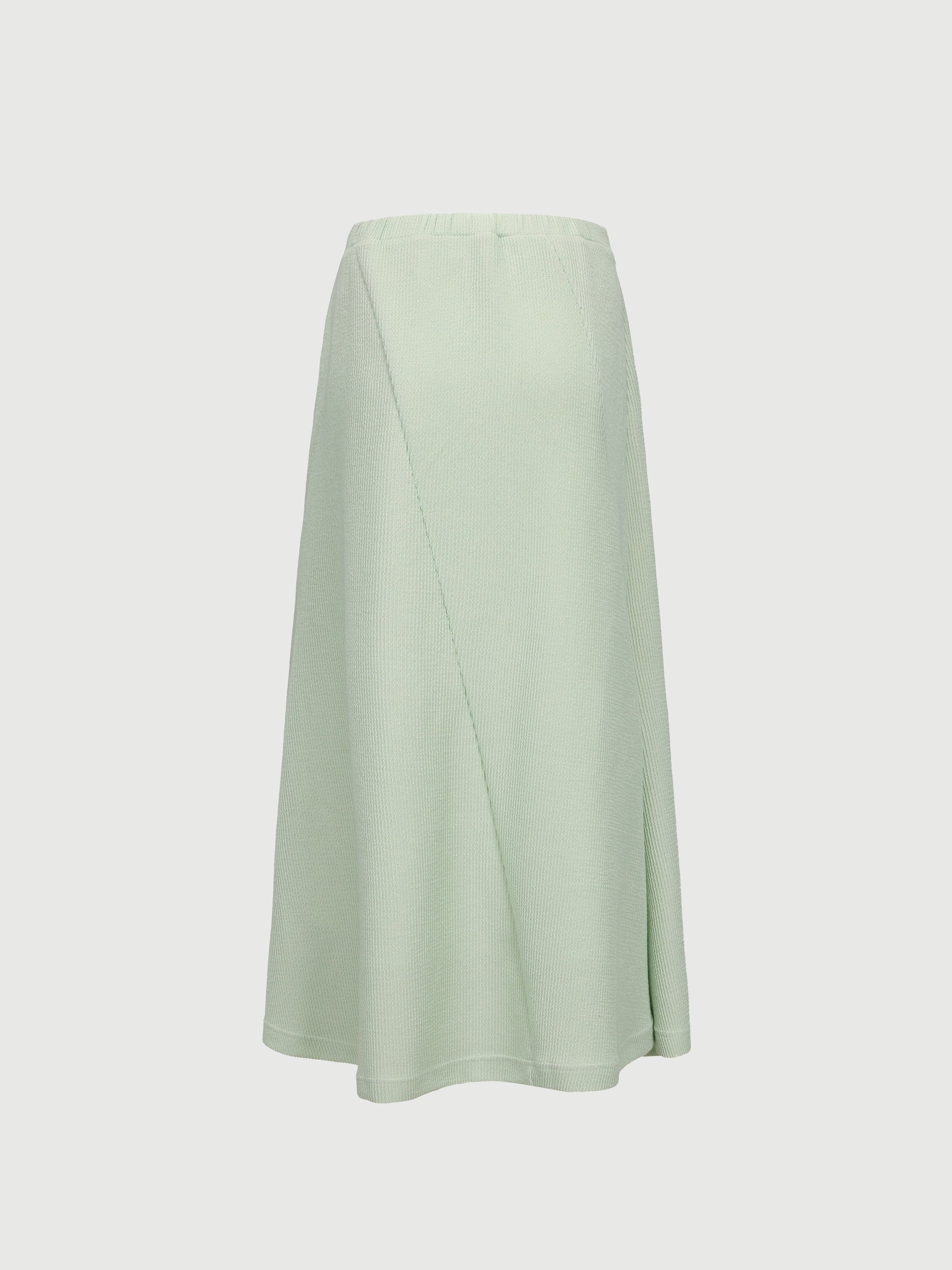 Stylish Jersey Fishtail Skirt for Women - Trendy High Waist Flowy Midi Skirt - Perfect for Casual Outfits, Date Nights & Summer Dresses