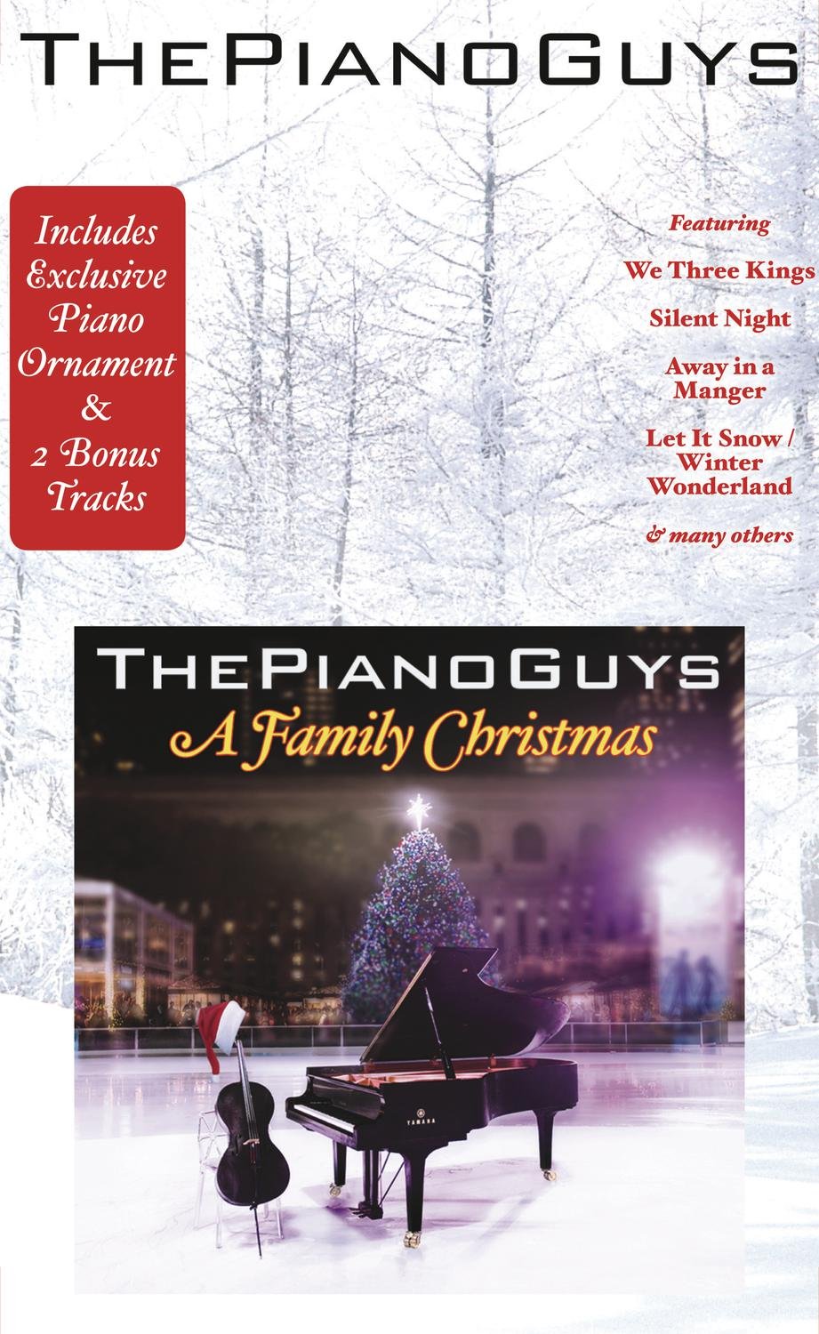 Baby Grand Piano Christmas Gift Box - Perfect for Family Holiday Celebrations & Festive Home Decor