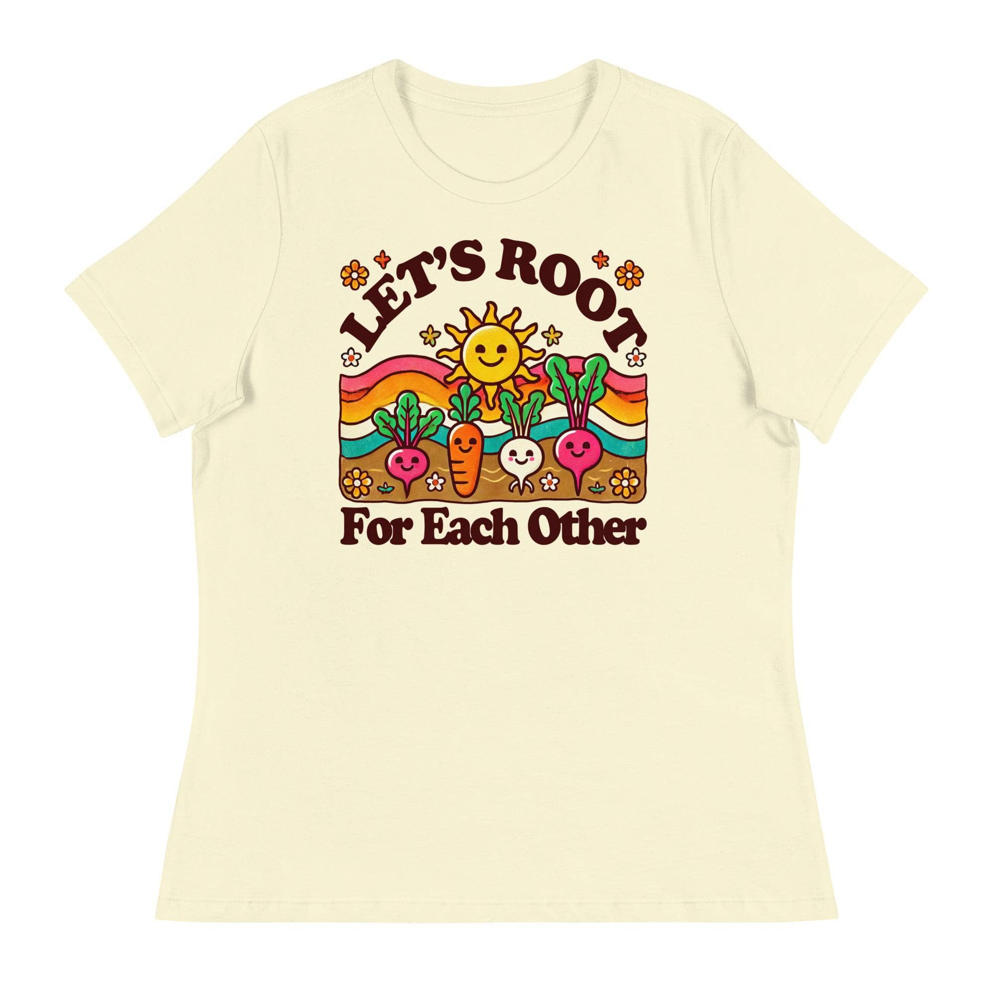 Root For Each Other T-Shirt - Motivational Inspirational Tee for Sports Fans, Team Spirit & Unity - Perfect for Games, Workouts & Casual Wear