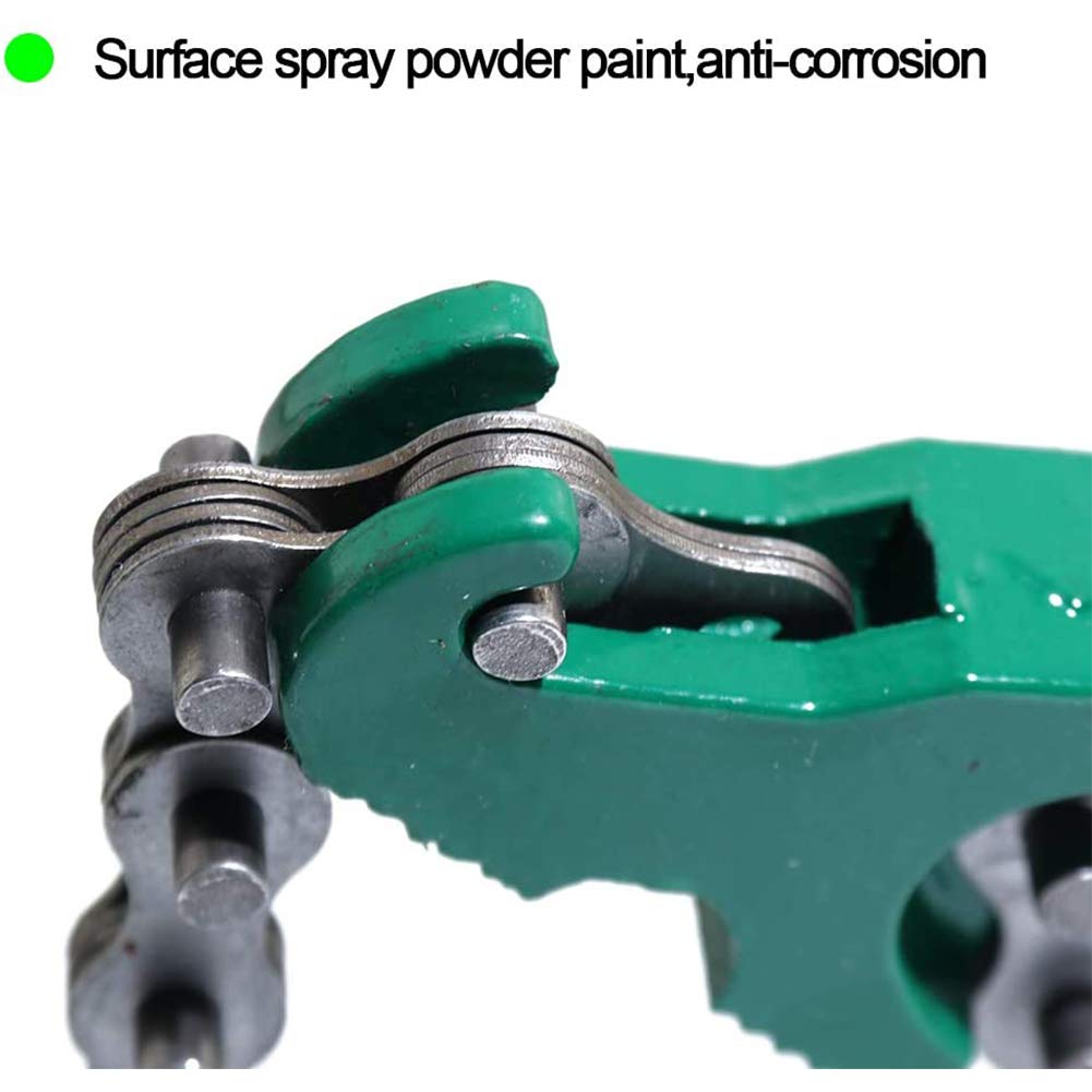 8-Inch Oil Filter Chain Wrench - Heavy Duty Pipe Fitting Tool for Automotive Maintenance, Plumbing & DIY Projects - Perfect for Mechanics & Home Repair