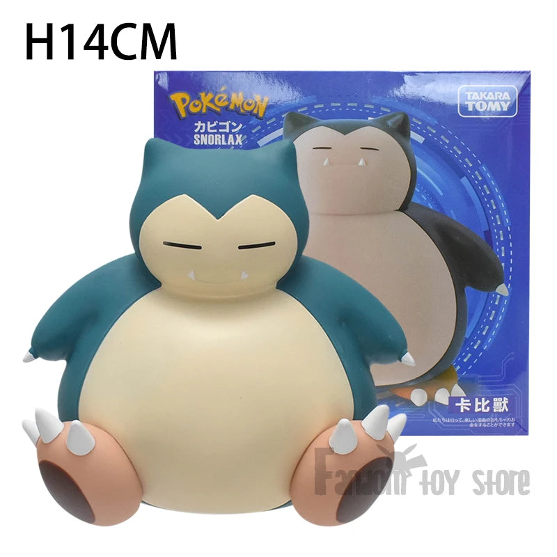 Pokemon Snorlax Plush Money Box - Cute Sitting & Standing Piggy Bank for Collectors | Perfect Gift for Pokemon Fans, Kids Room Decor & Coin Savings