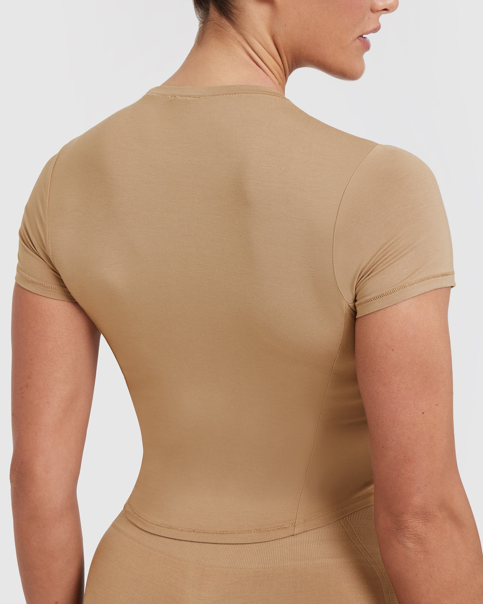 Mellow™ Soft Mid Short Sleeve T-Shirt for Men | Comfortable Cotton Casual Tee | Dune Brown | Perfect for Everyday Wear, Weekend Outings & Relaxing at Home