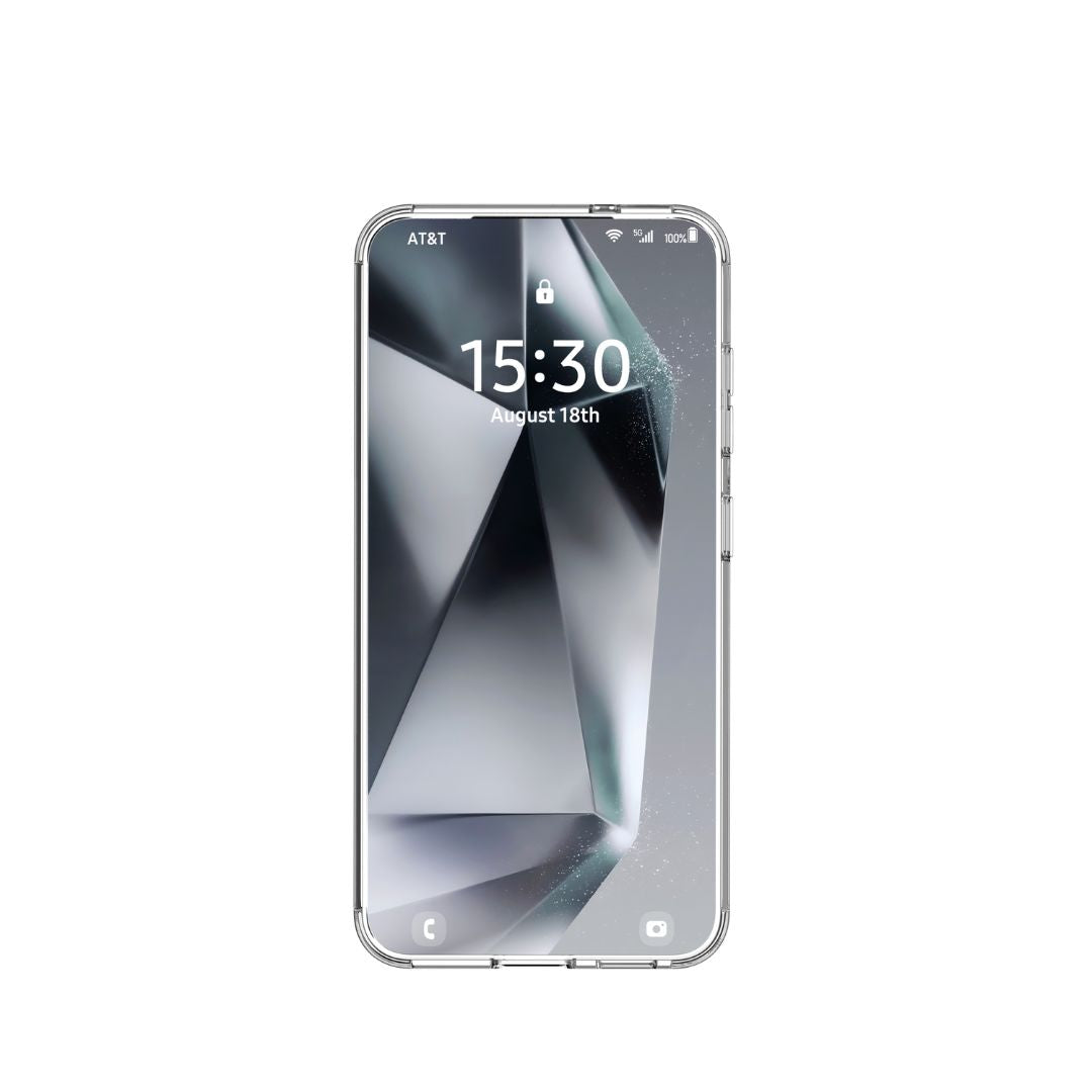 Raptic Crystal Clear MagSafe Case for Samsung Galaxy S25 Series - Slim Protective Cover with Strong Magnetic Grip for Wireless Charging, Perfect for Work & Travel