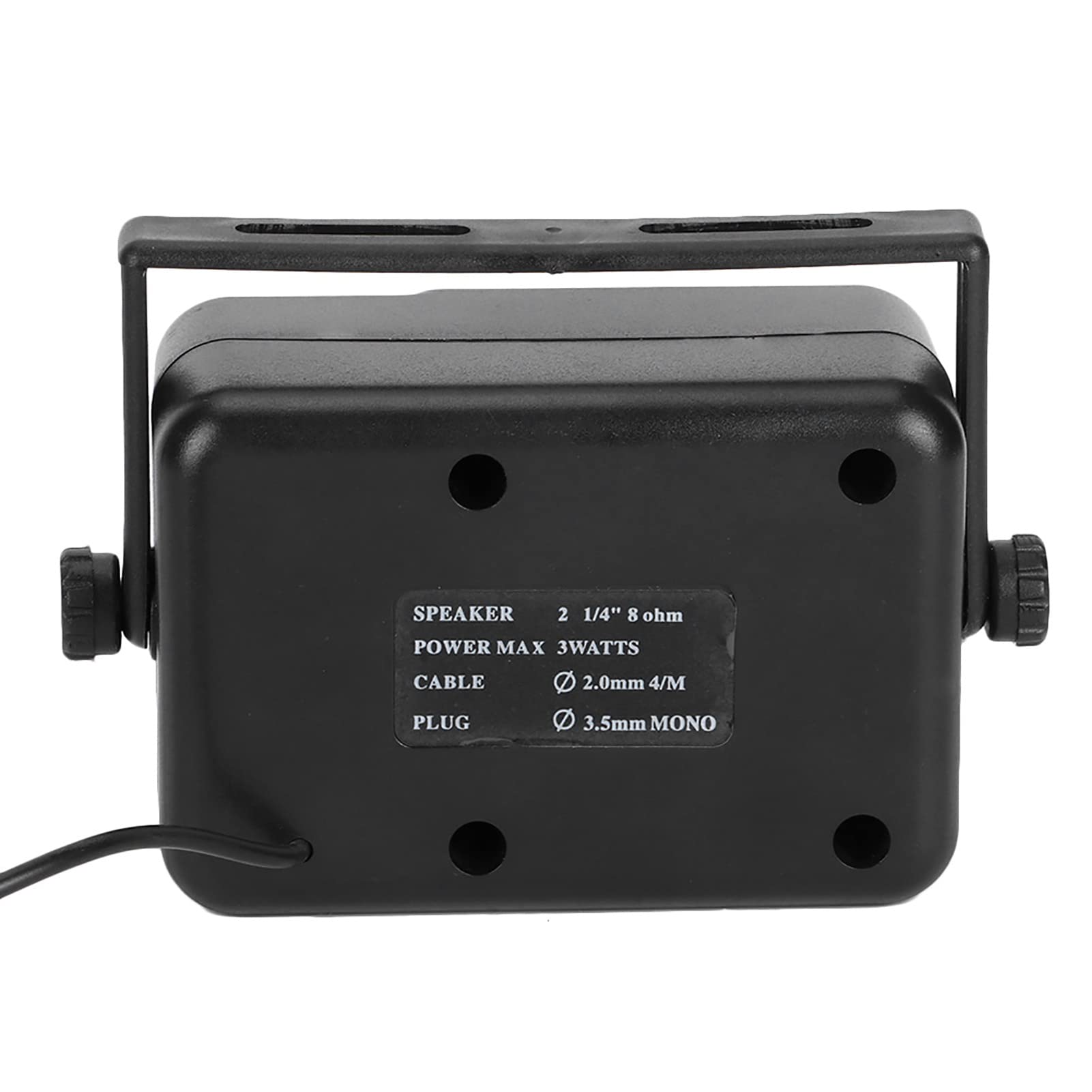 Car Speaker Mini External Speaker NSP-150V 2-Way Radio CB HF VHF UHF Transceiver Accessory with 3W Speakers for Car Truck Vehicle - Ideal for Mobile Communication and On-the-Go Connectivity