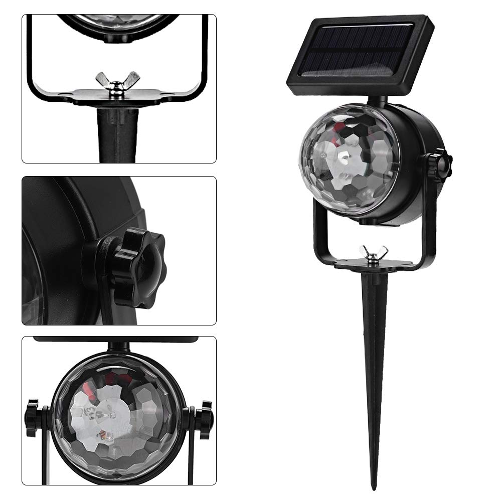Solar LED Projector Light - Outdoor Cosmic Star Projector for Garden, Patio & Yard Decor | Energy Saving Party Lights for Halloween, Christmas & Festive Nights