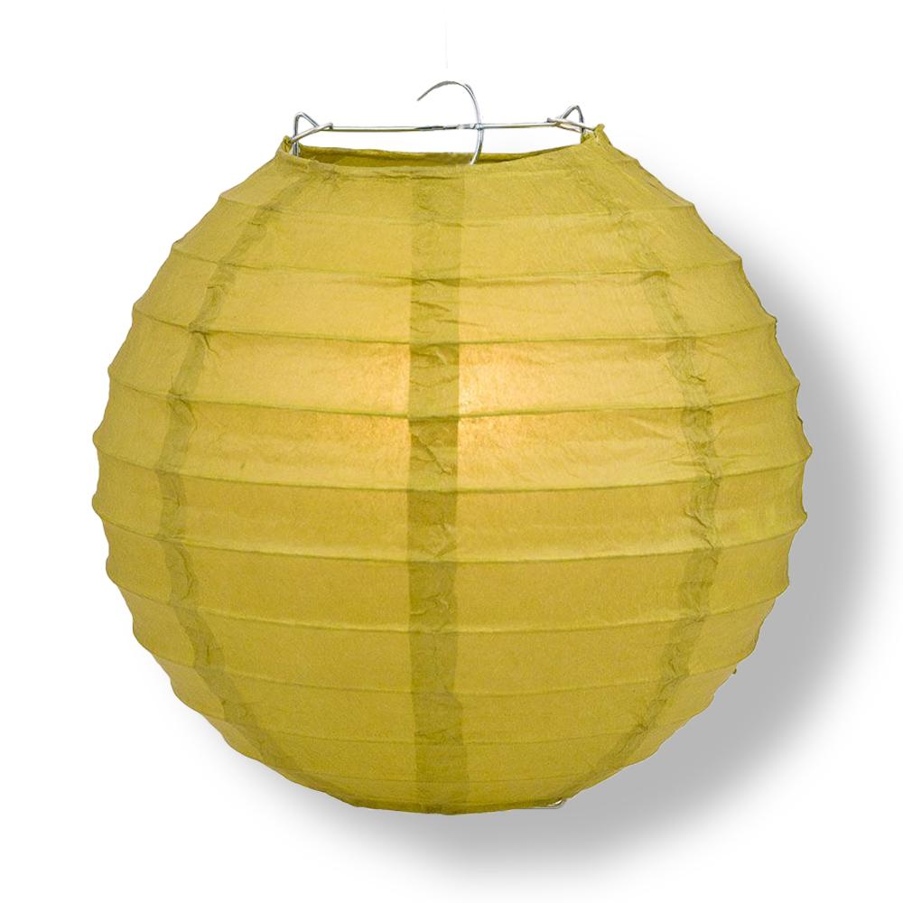 30 Pack Large Round Paper Lanterns with Even Ribbing - Premium White Hanging Decor for Wedding, Party, Festival & Home Decoration