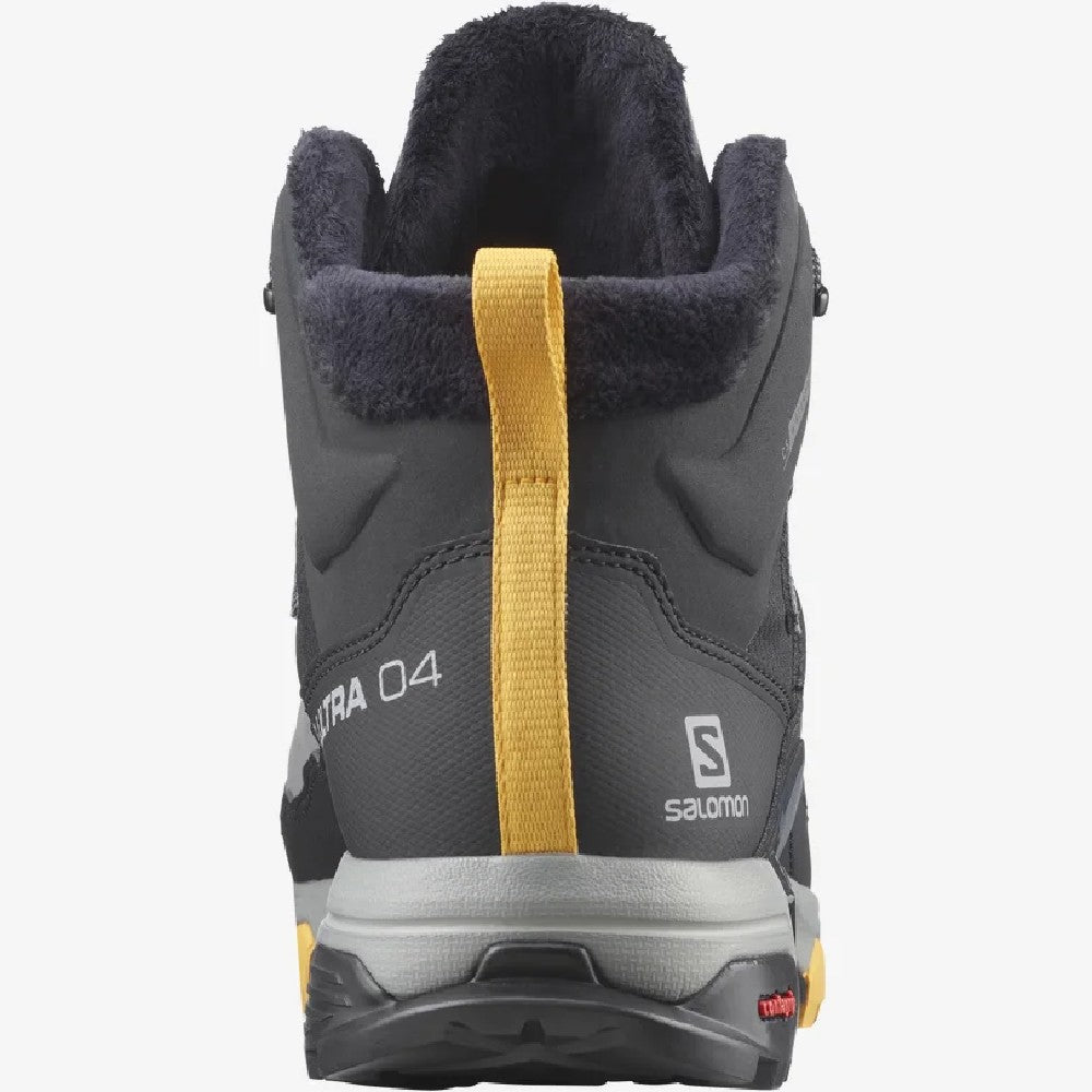 Salomon X Ultra Mid Winter Waterproof Hiking Boots for Men - Durable & Warm Snow Boots for Outdoor Adventures, Trail Running, and Winter Trekking