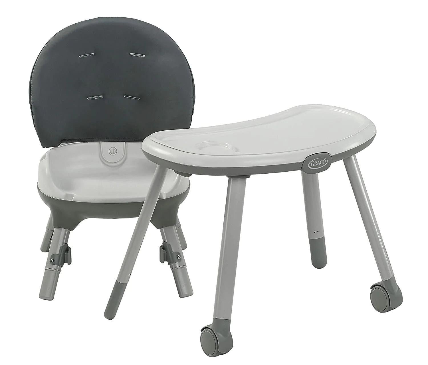 Graco Floor 2 Table™ 7-in-1 Convertible High Chair - Adjustable Baby Feeding Seat for Infants & Toddlers - Perfect for Dining, Snacking & Playtime at Home or Restaurant
