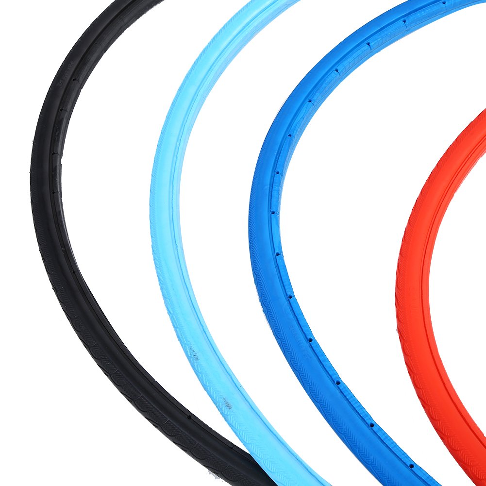 VGEBY 700x23C Solid Tubeless Tires for Road Bikes & Fixed Gear Bikes - Puncture-Proof, Durable Ride for Commuting & Urban Cycling