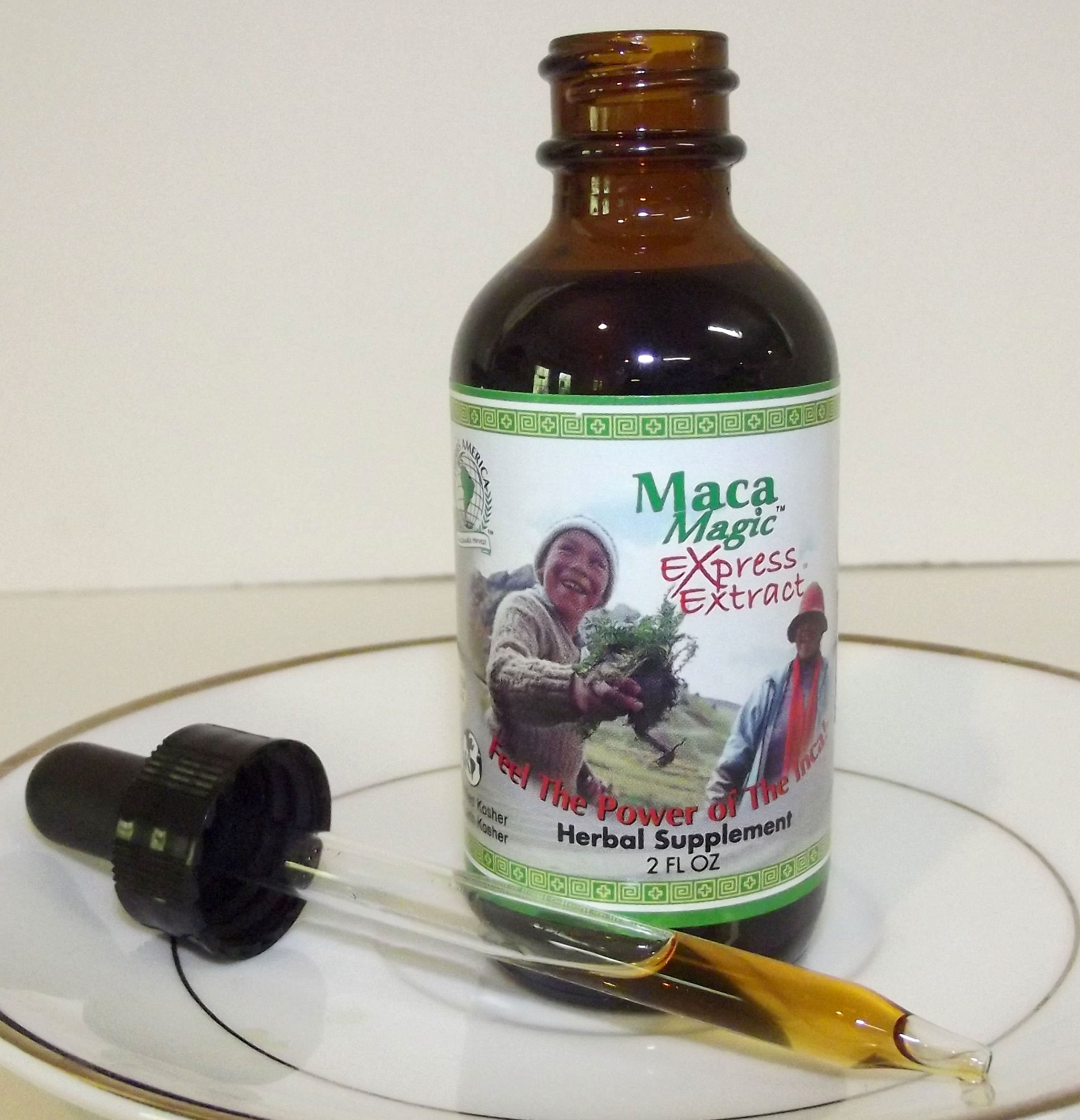 Premium Maca Root Liquid Extract for Energy Boost - 2 fl oz | Natural Energy Supplement for Workout, Focus & Daily Vitality