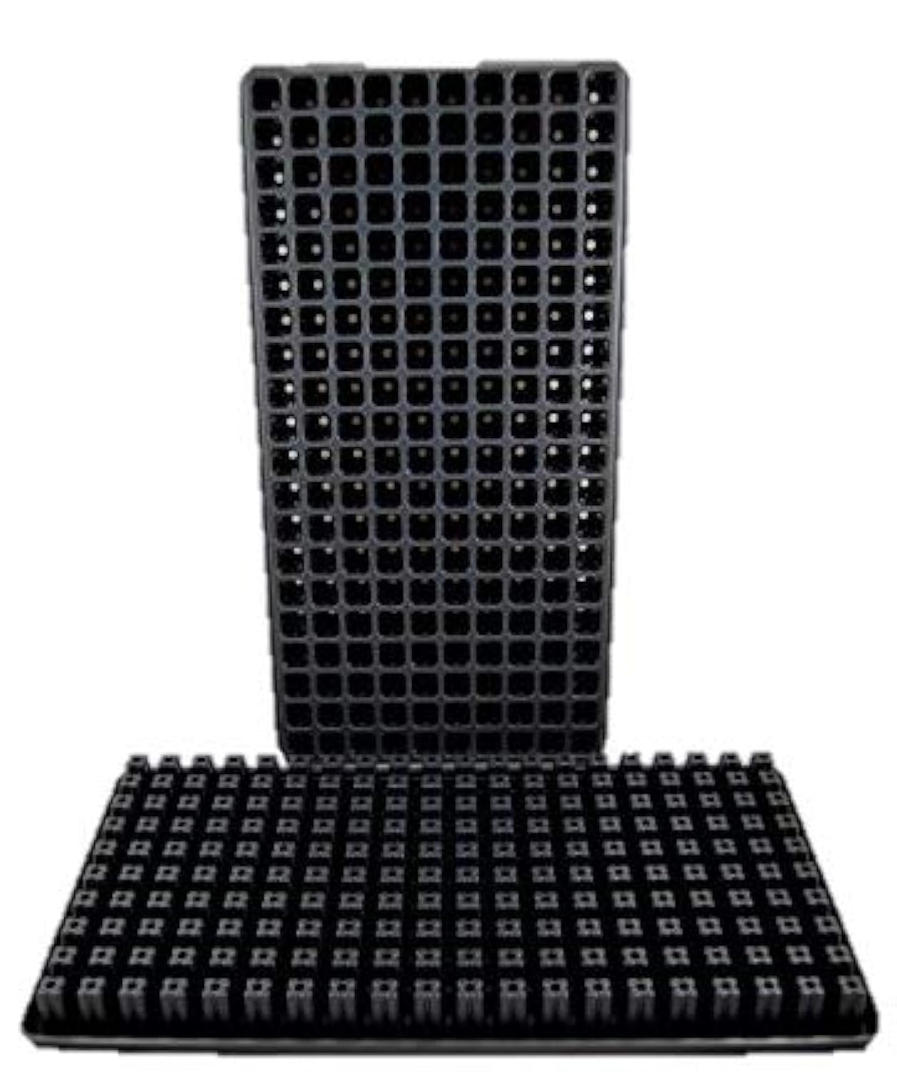 Grower's Solution 200-Cell Plug Seed Trays for Seed Starting - 5 Pack | Ideal for Indoor Gardening, Greenhouse Planting & Hydroponics