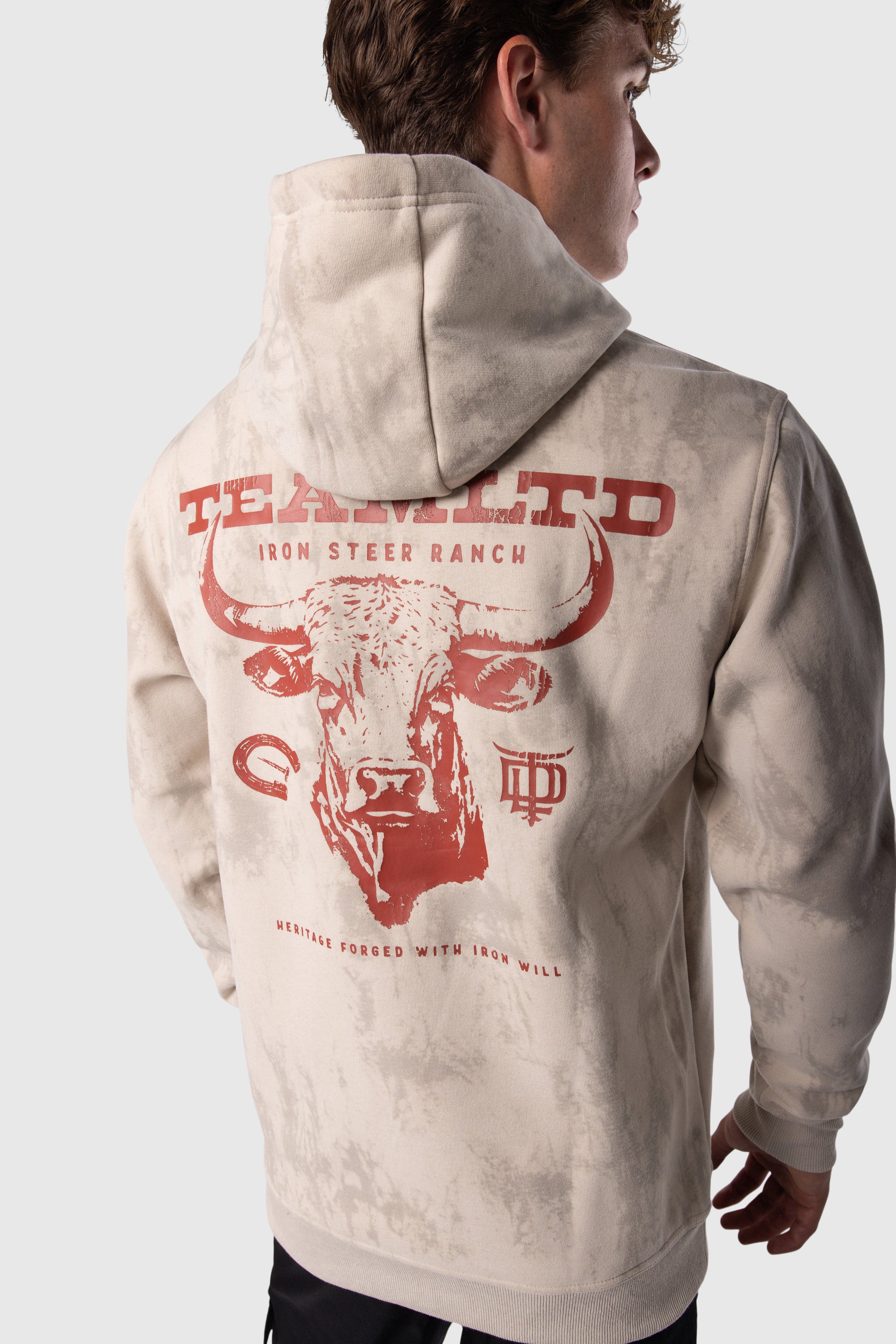 Ranch Hoodie Tan - Comfortable & Stylish Cowboy Hooded Sweatshirt for Men & Women - Perfect for Outdoor Adventures, Rodeos & Casual Wear