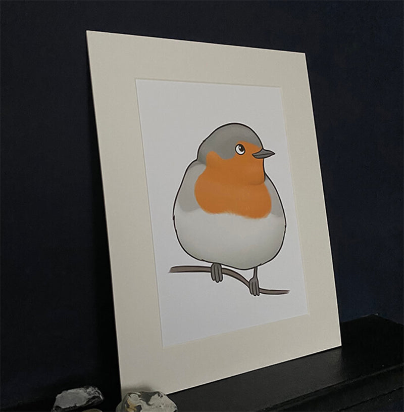 Robyn Mounted Print by Joe Hollingsworth & OystercatcherTF - Elegant Wall Art for Home & Office Decor