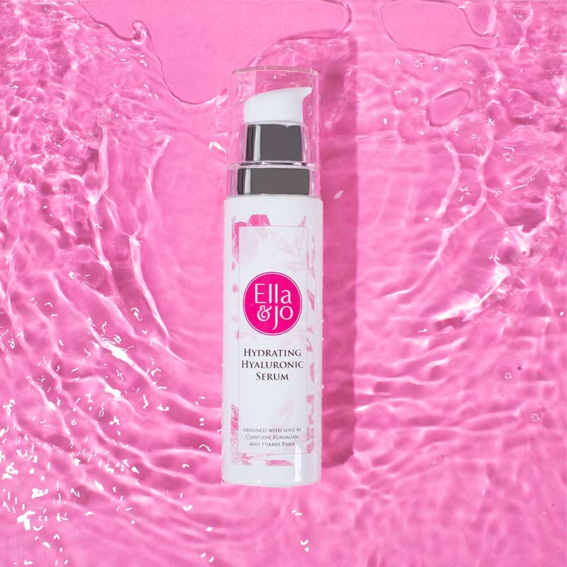 Ella & Jo Hydrating Hyaluronic Acid Serum for Face - Anti-Aging Moisturizer with Vitamin C & E - Best for Dry Skin, Fine Lines & Wrinkles - Day & Night Use for Glowing Skin