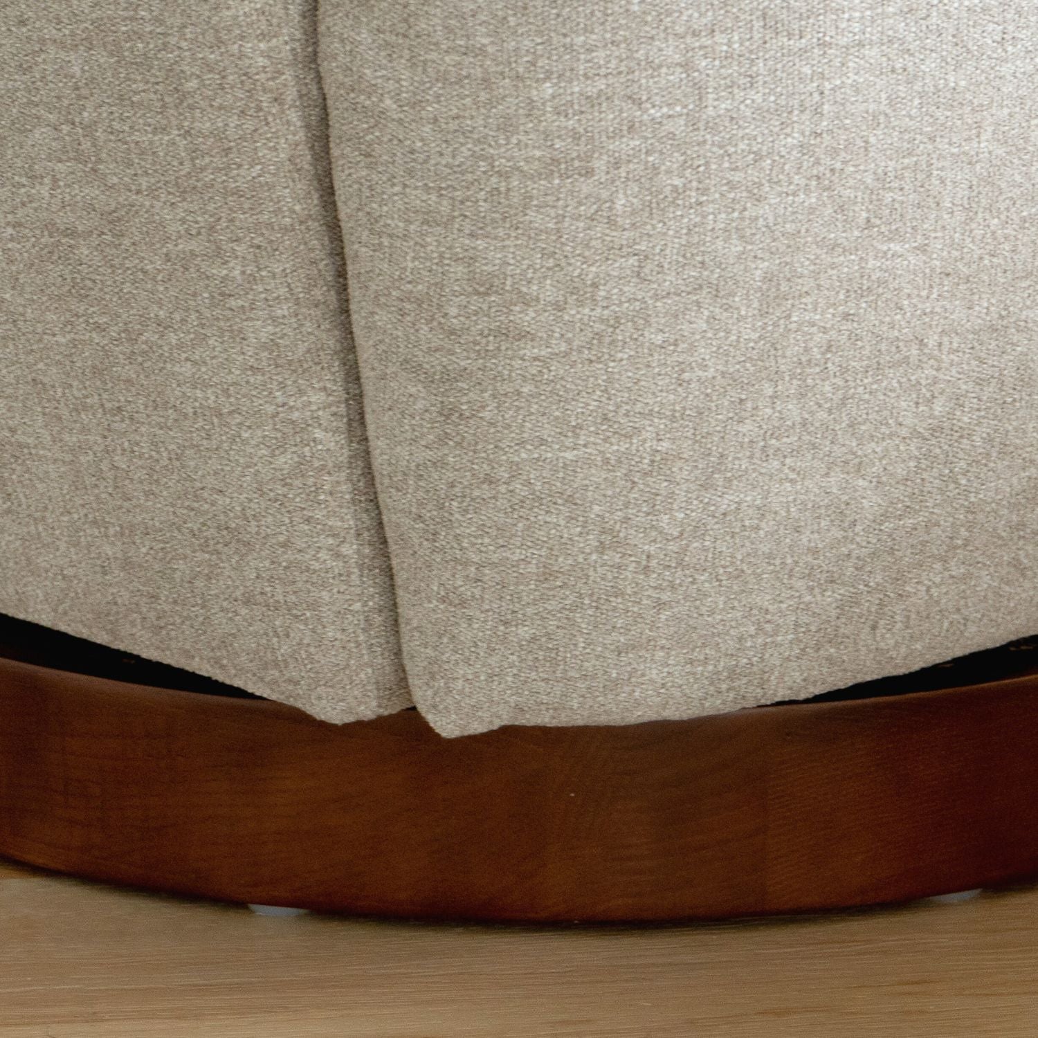 Premium Pod Swivel Lounge Chair - Soft Pebble Chenille Upholstery, 360° Rotation, Modern Accent Chair for Living Room, Bedroom & Office - Perfect for Relaxing, Reading & Lounging