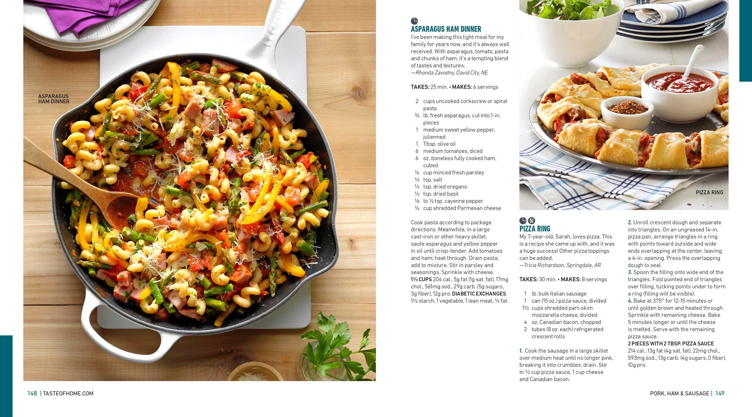 Taste of Home What's For Dinner? 358 Quick & Easy Recipes for Busy Home Cooks - Perfect for Weeknight Meals, Family Dinners & Meal Planning