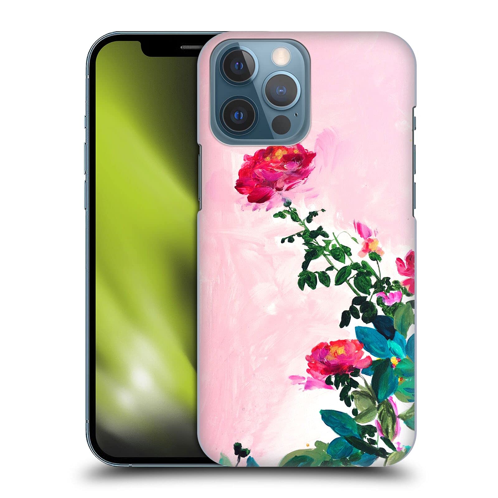 Officially Licensed Mai Autumn Rose Floral Garden Hard Case for Apple iPhone 13 Pro Max - Stylish Protective Cover for Everyday Use, Travel & Special Occasions