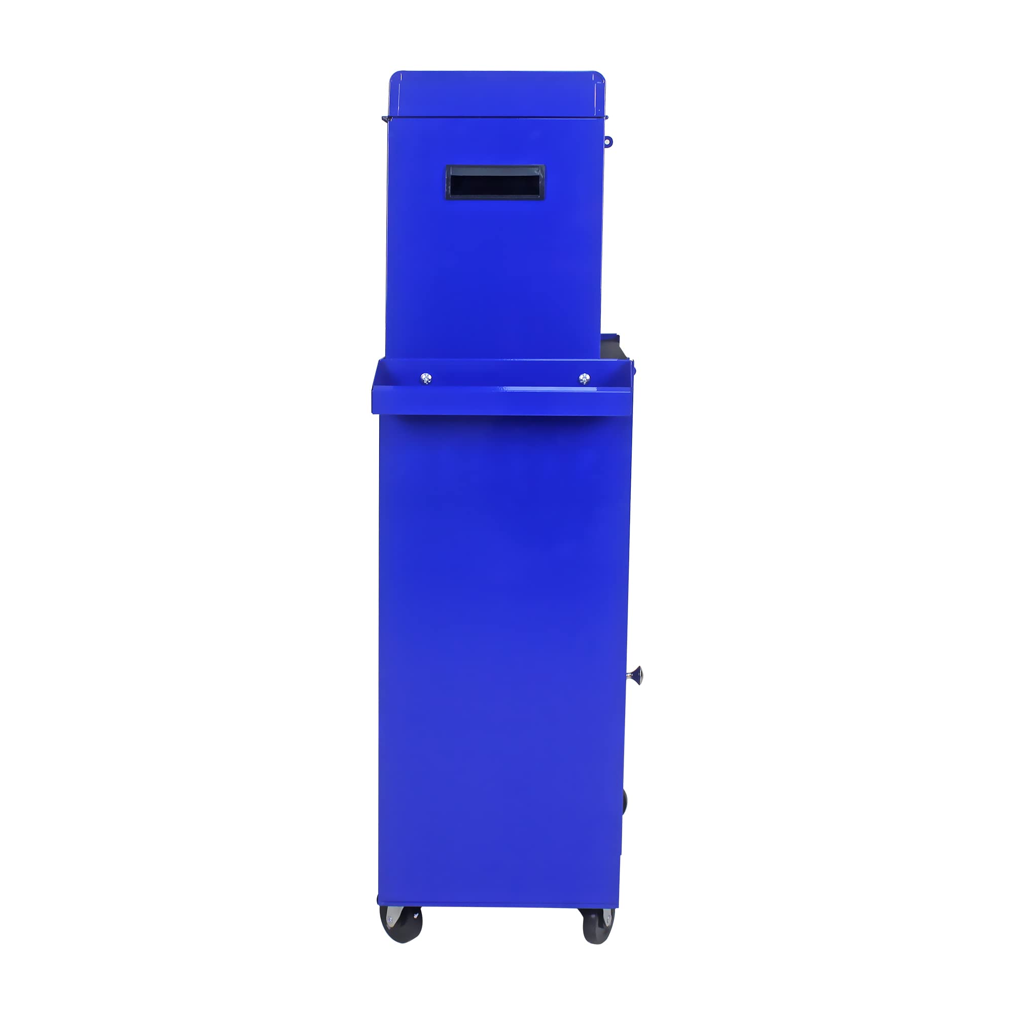 5-Drawer Rolling Tool Chest with Bottom Cabinet & Adjustable Shelf - Heavy Duty High Capacity Tool Storage Organizer with Locking Wheels, Detachable Toolbox - Perfect for Workshop, Garage & DIY Projects (Blue)