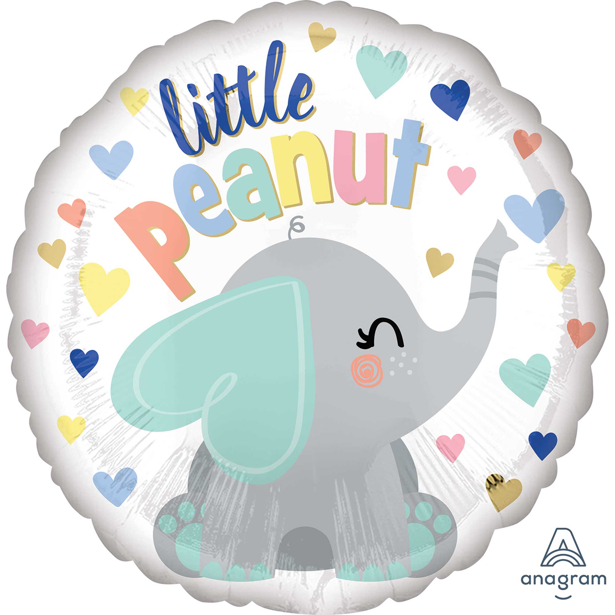 45cm Standard HX Little Peanut Baby Balloon - Perfect for Birthday Parties, Baby Showers & Nursery Decorations