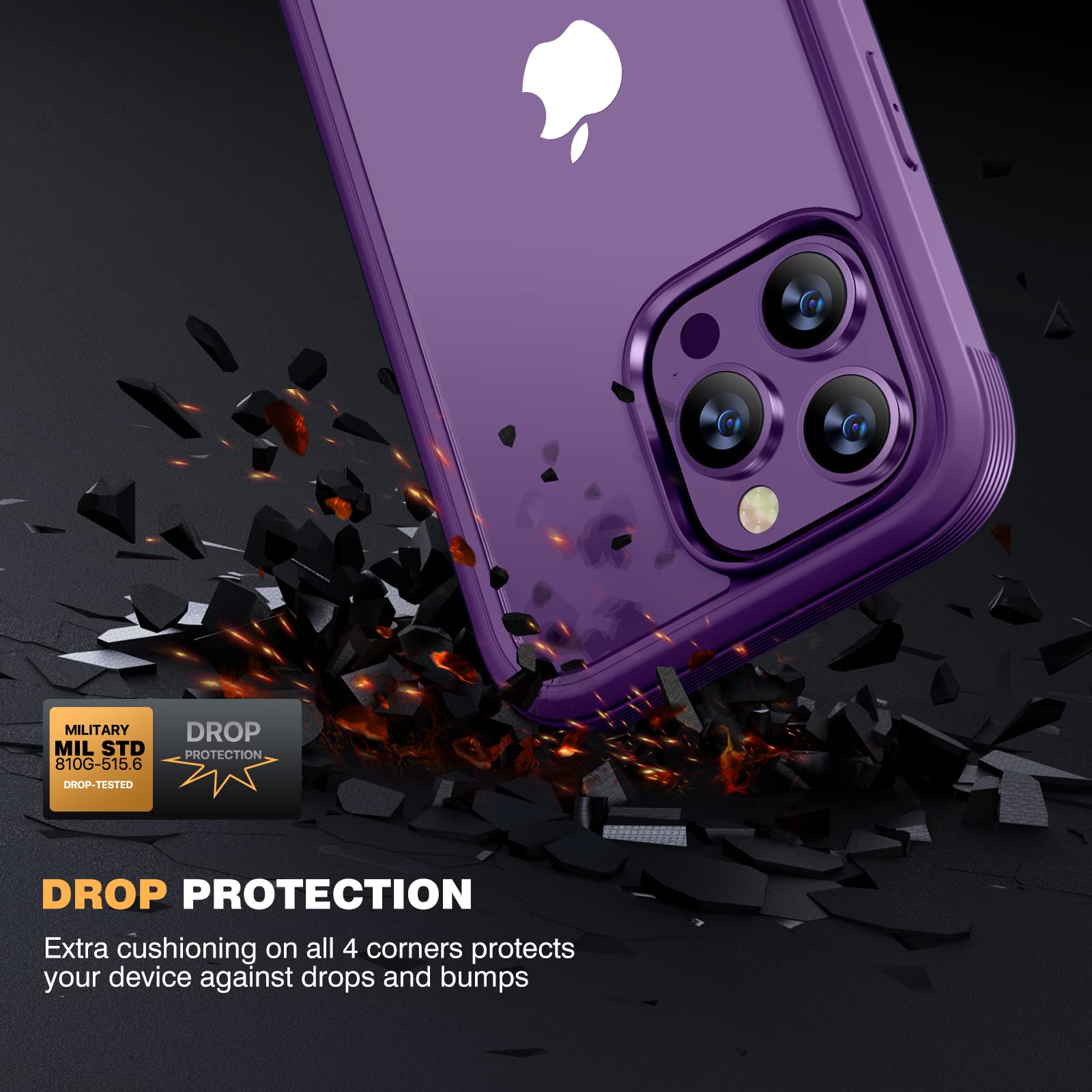 Miracase Rugged iPhone 12 Pro Max Case 6.7