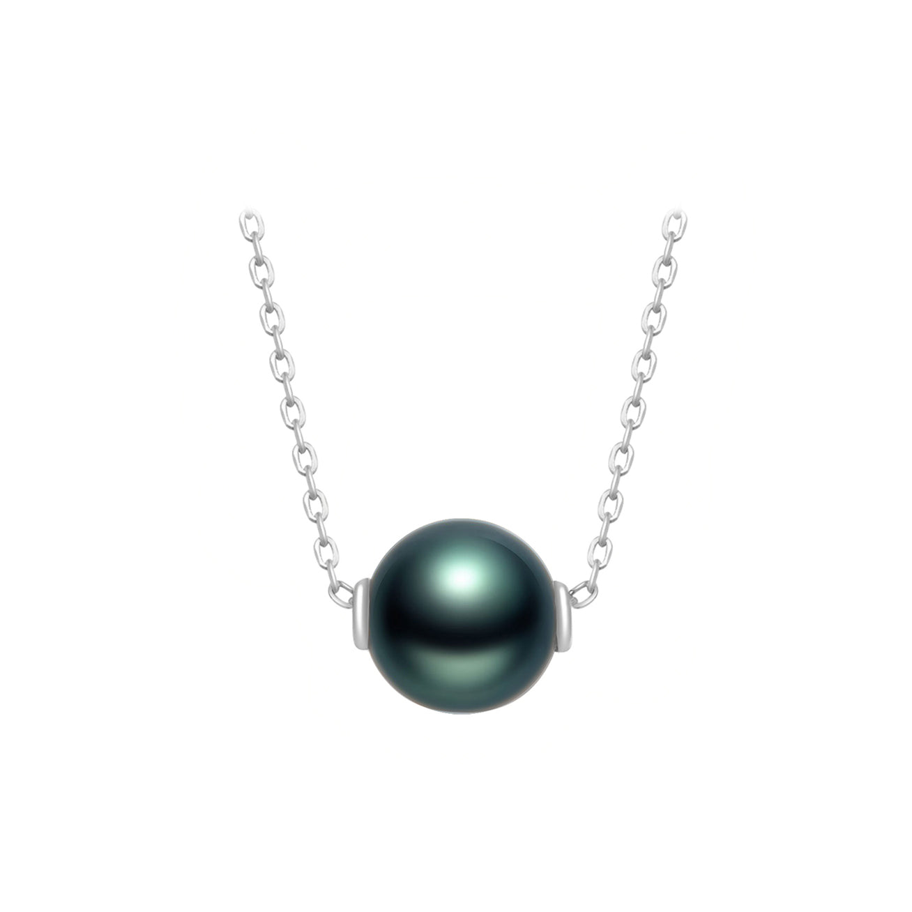 18K Gold Interchangeable 9-10MM Freshwater Pearl Necklace - Elegant Jewelry Gift for Women | Perfect for Weddings, Parties & Special Occasions