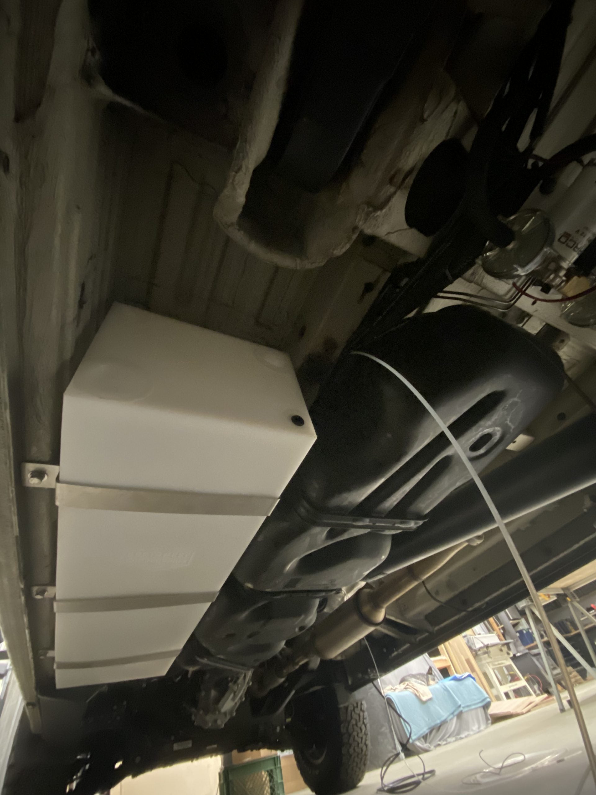 22 Gallon Sprinter Undercarriage Water Tank with Mounting Kit - Northwest Conversions | RV & Van Life Essential for Fresh Water Storage | Perfect for Camping, Road Trips & Off-Grid Adventures