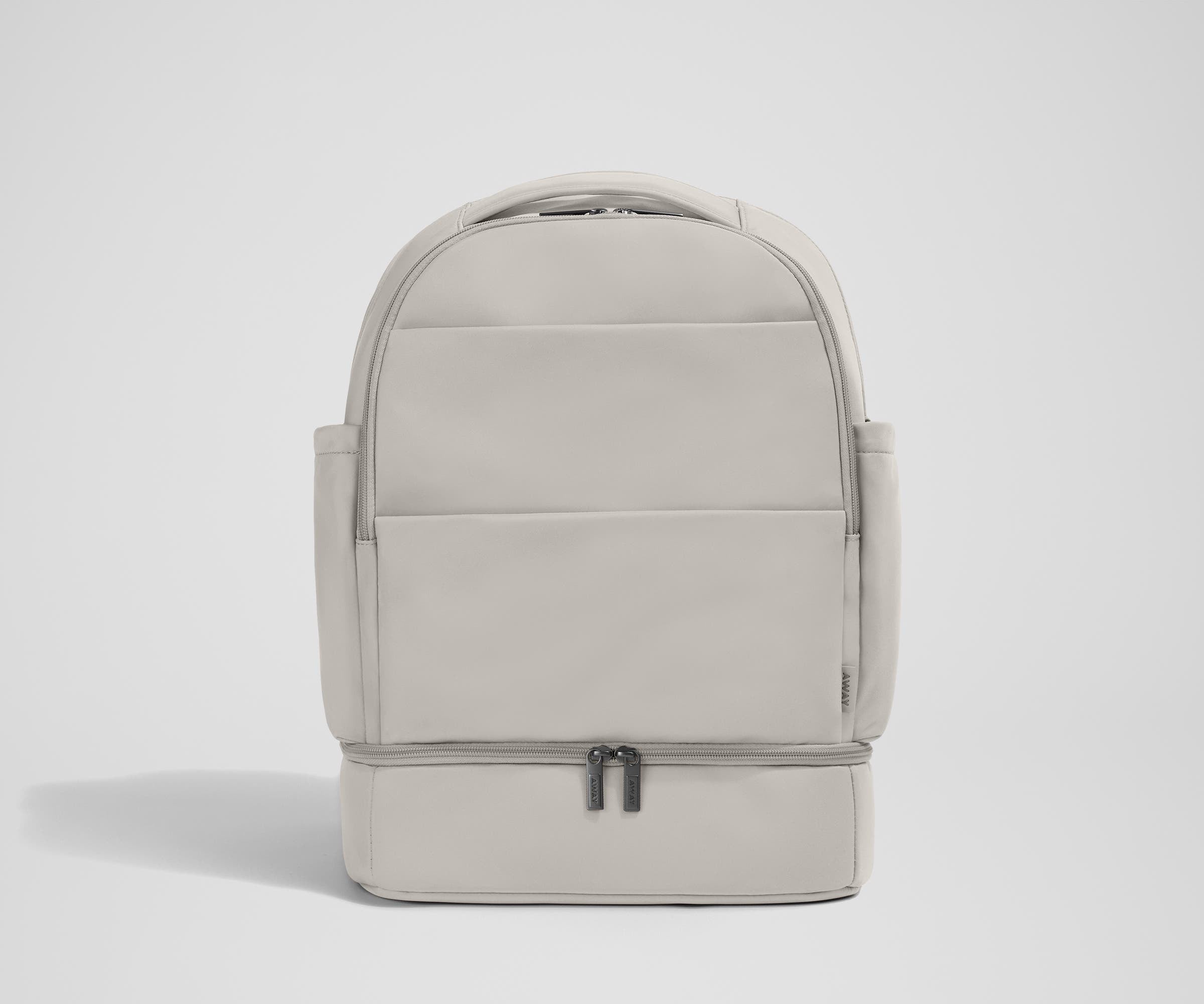 Premium Double Diaper Backpack - Spacious & Stylish Cloud Gray Baby Bag for Parents - Perfect for Travel, Daycare & Outdoor Adventures