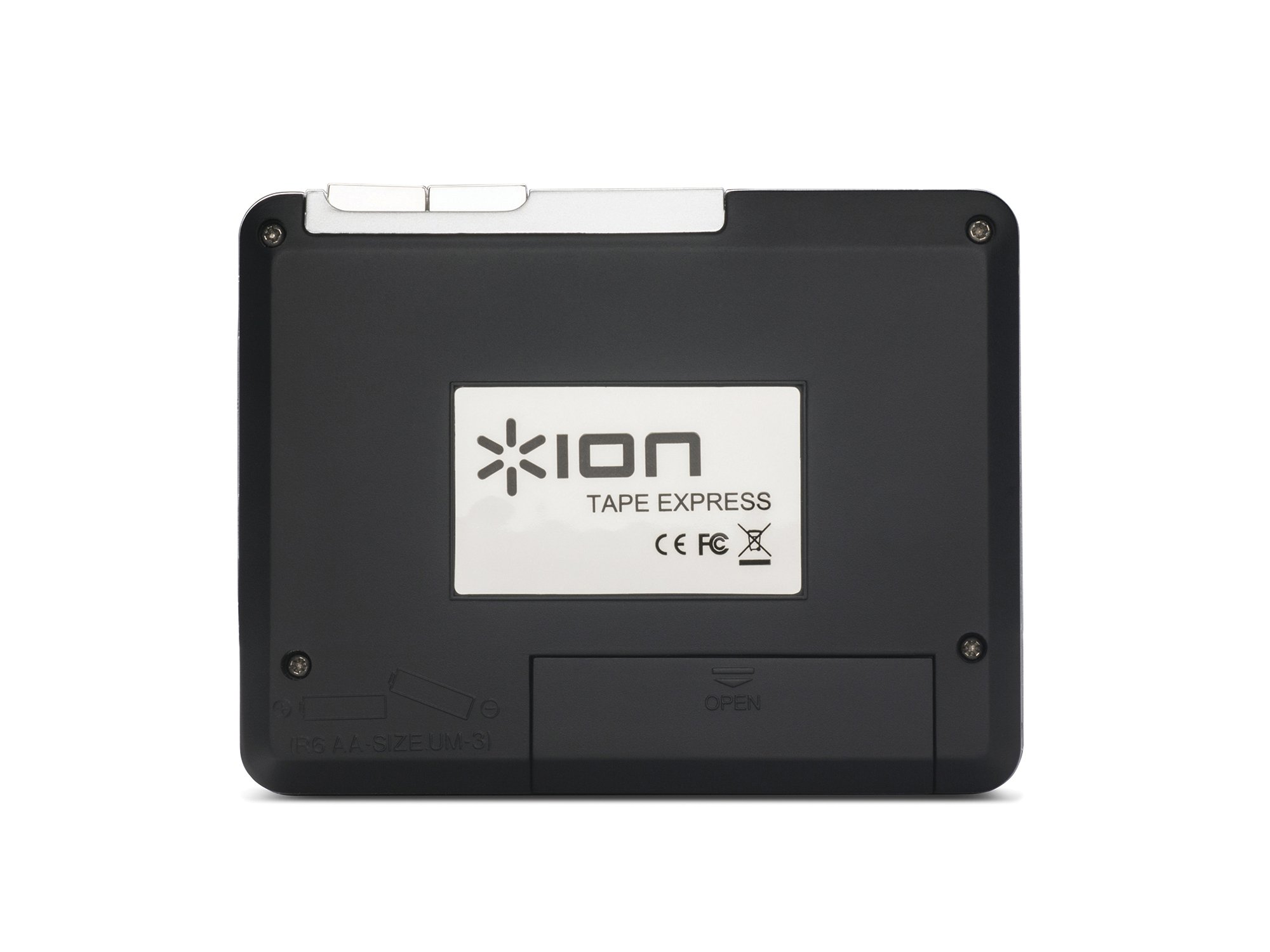 ION Tape Express Plus Cassette Player & Tape-to-Digital Converter with USB & 3.5mm Audio Output - Perfect for Digitizing Old Cassettes, Music Recording, and Audio Archiving