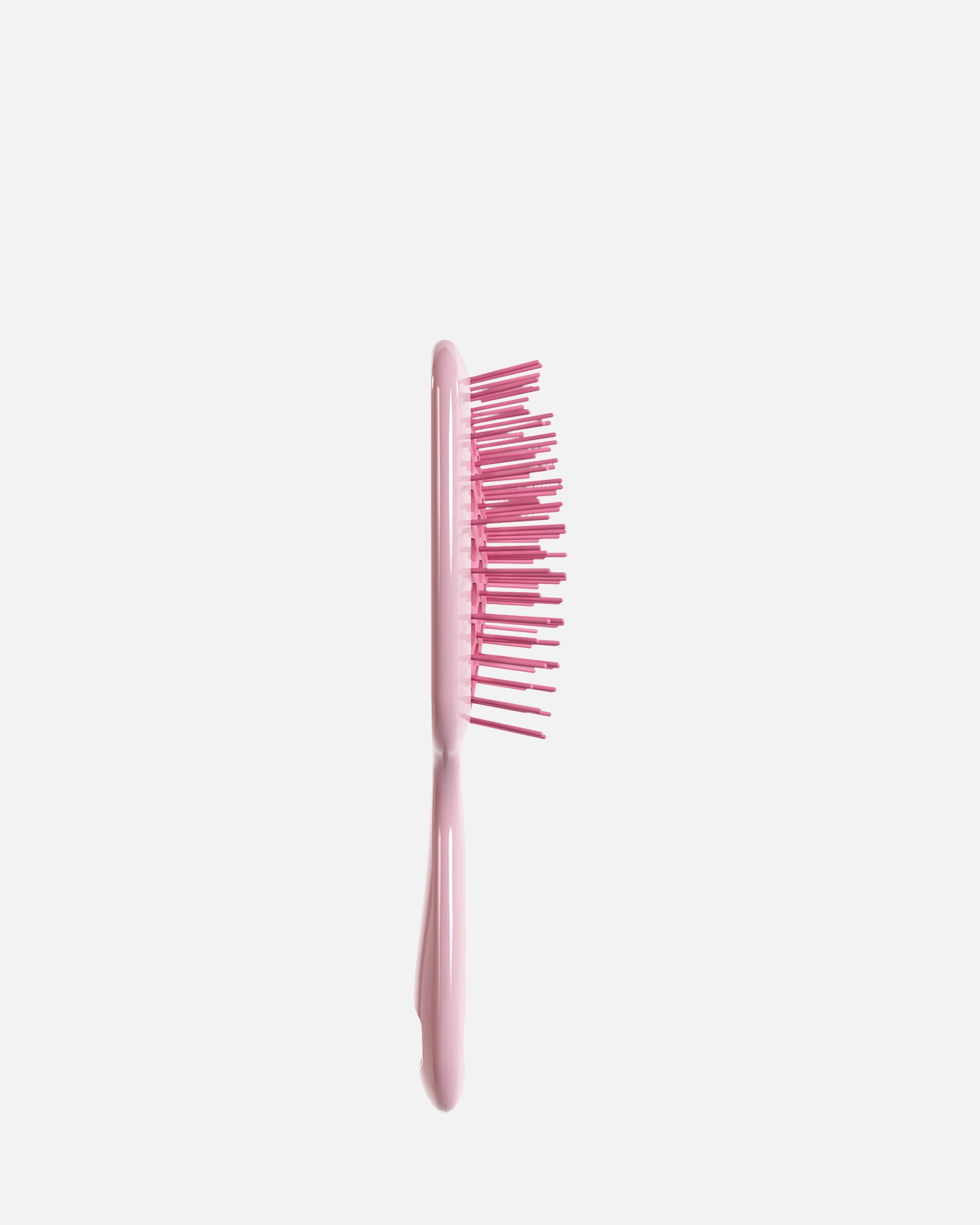 UNbrush Mini Detangling Hair Brush - Peony Pink | Pain-Free Knot Remover for Wet & Dry Hair | Perfect for Travel, Kids, and Sensitive Scalps