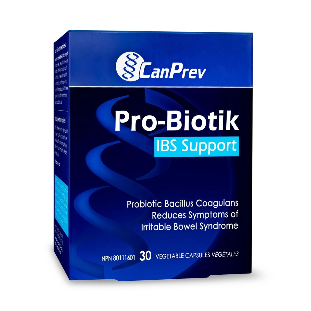 Canprev Probiotic IBS Support - 30 Vegan Capsules for Digestive Health & Gut Relief - Ideal for IBS, Bloating & Digestive Comfort