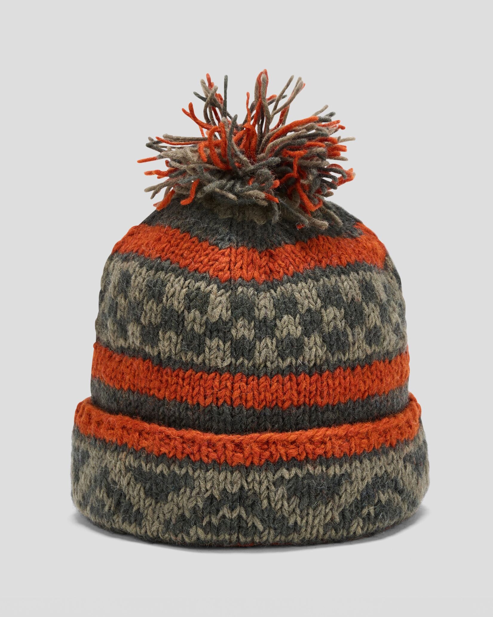 Khusi Beanie - Soft Winter Hat for Men & Women - Beech, Dark Moss, Red Earth - Cozy & Warm for Outdoor Activities, Skiing, Hiking