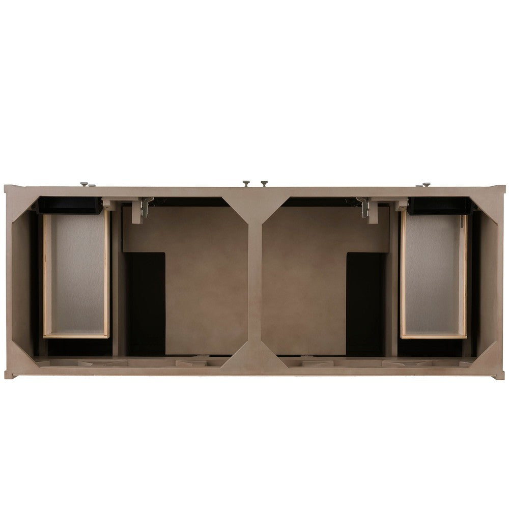 James Martin Vanities Chicago Collection 60-Inch Single Bathroom Vanity in Whitewashed Walnut - Cabinet Only for Modern Home Bathroom Remodeling