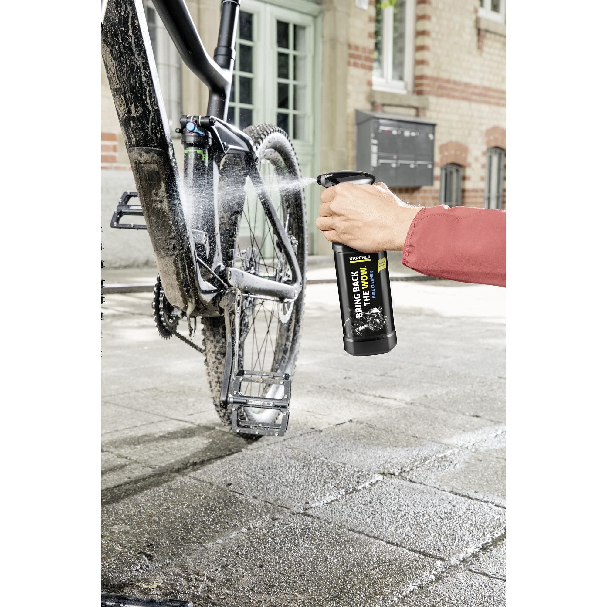 Kärcher 62957630 Motorcycle Cleaner - Black | High-Pressure Water Spray for Bike Washing | Perfect for Motorcycle, Dirt Bike & ATV Cleaning at Home or Garage