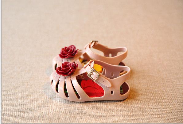 Rose Jelly Sandals for Women - Comfortable & Stylish Summer Beach Slides | Quick-Dry Waterproof Sandals for Pool, Beach, Vacation & Outdoor Wear | Fast Shipping