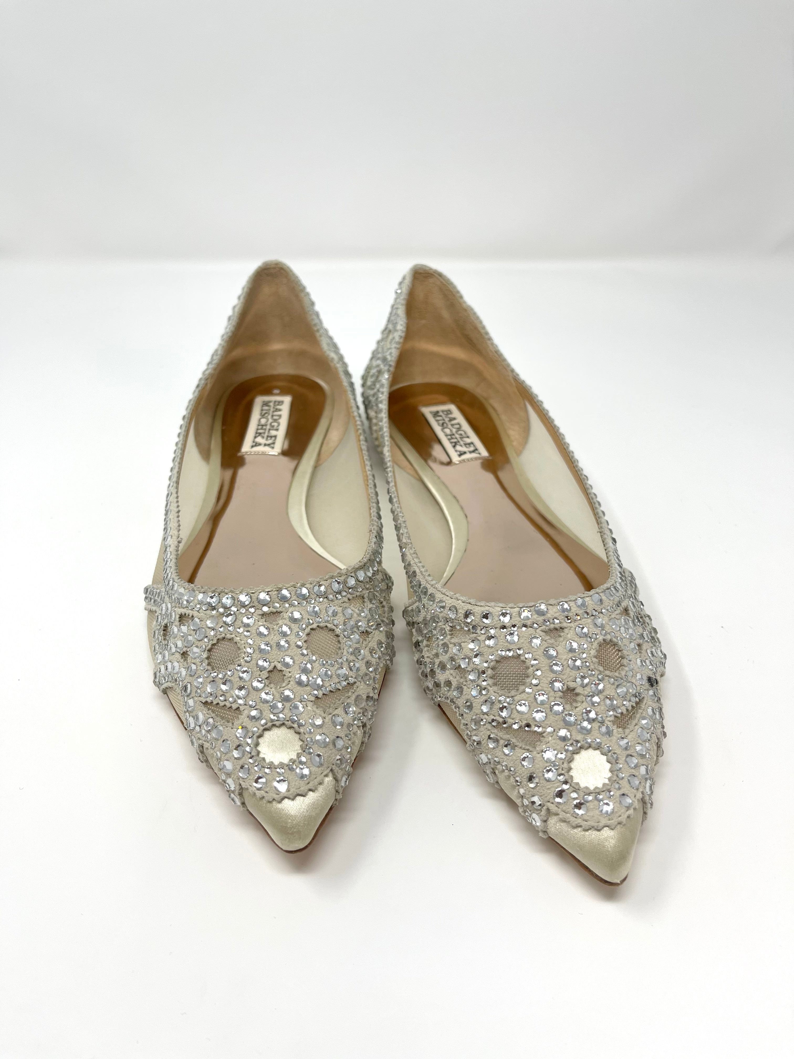 Badgley Mischka Gigi Women's Heels Size 7 - Elegant Evening Shoes for Weddings, Parties & Special Occasions